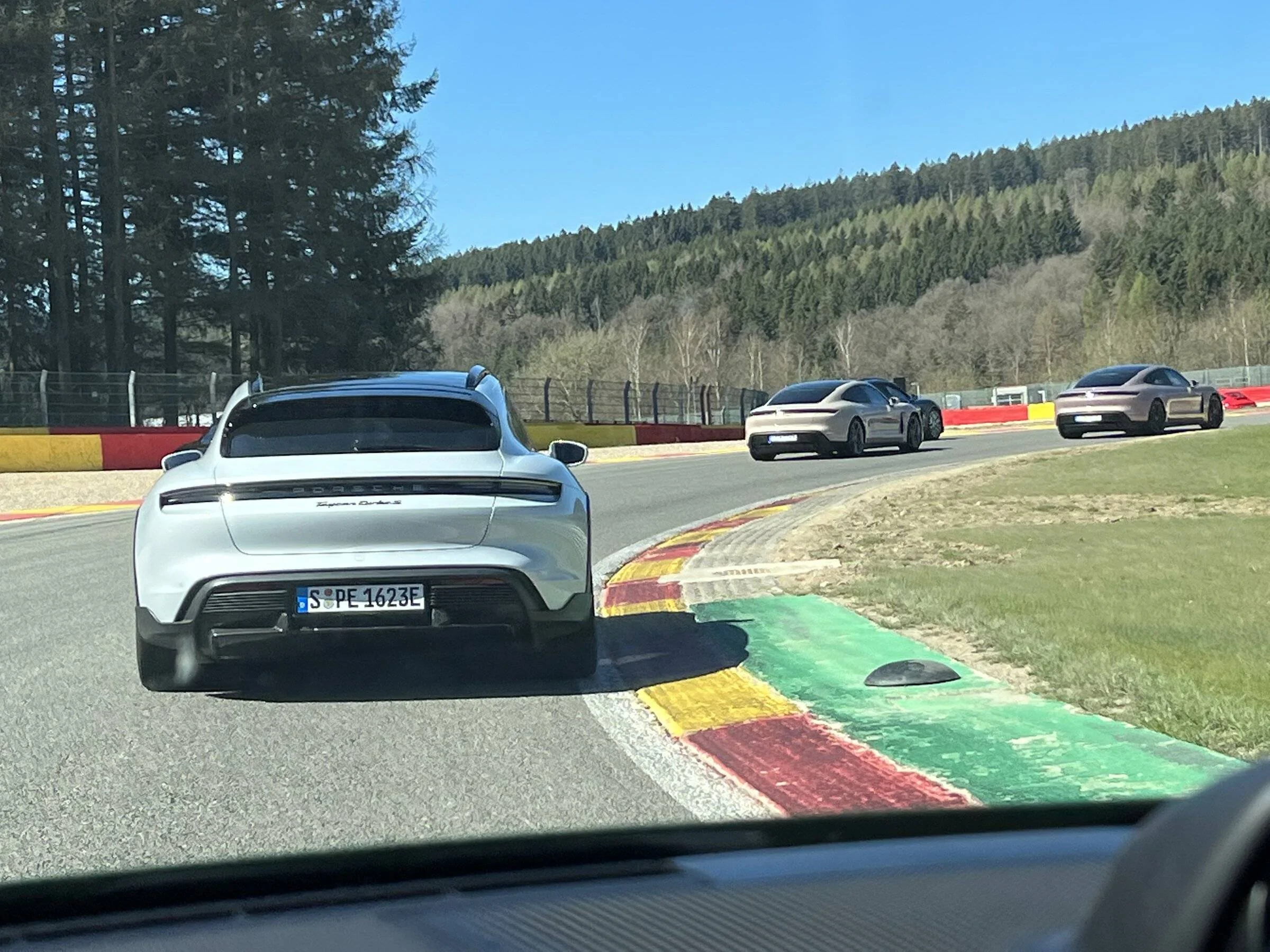 Porsche Taycan Taycans on trackdays Spa Francorchamps 🇧🇪 E7517796-BCA6-46AB-9B8E-A924258CBF58