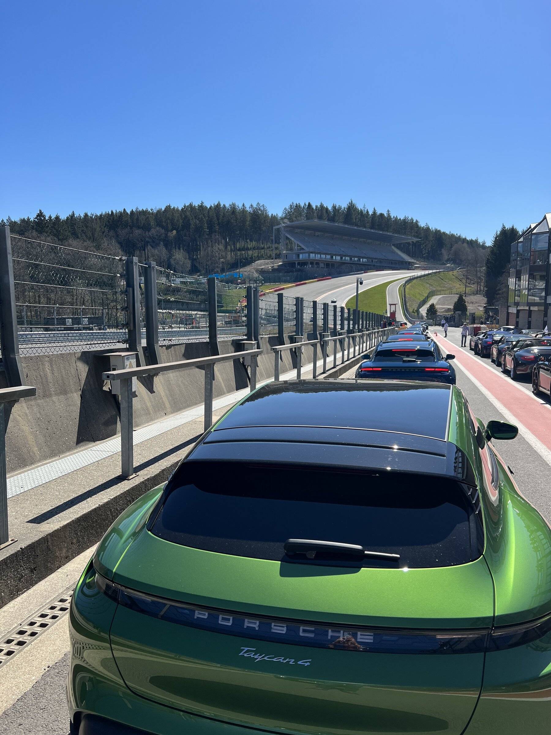 Porsche Taycan Taycans on trackdays Spa Francorchamps 🇧🇪 A8431DC8-4968-4B59-B285-F13A9224A4BB