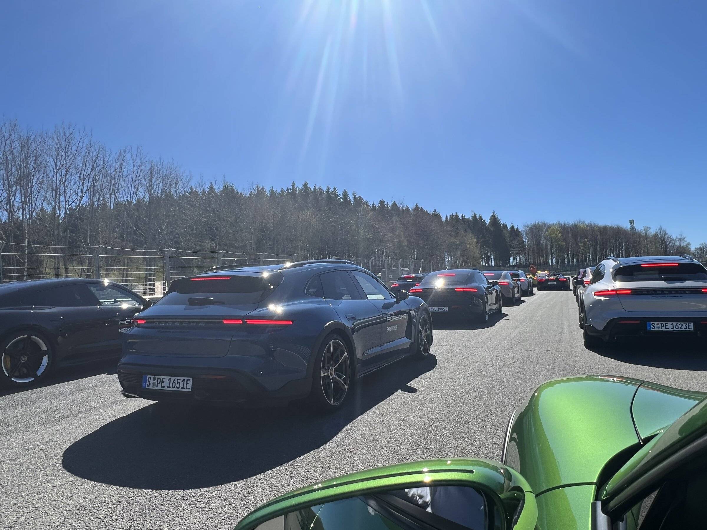 Porsche Taycan Taycans on trackdays Spa Francorchamps 🇧🇪 2325E186-0CA0-4749-9DED-28EC4FD8D8EB