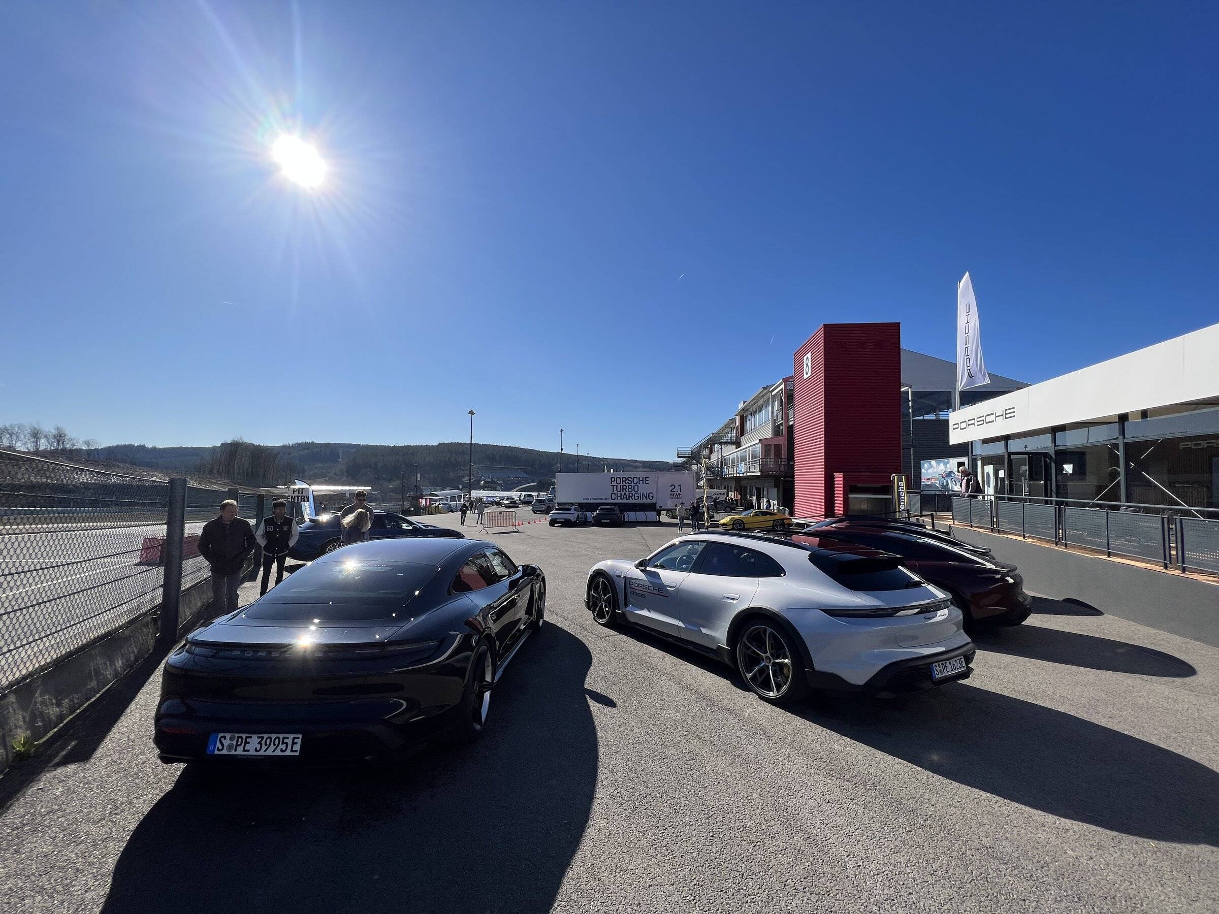 Porsche Taycan Taycans on trackdays Spa Francorchamps 🇧🇪 A9629AF6-A6C5-4907-9DF6-FC1105227293