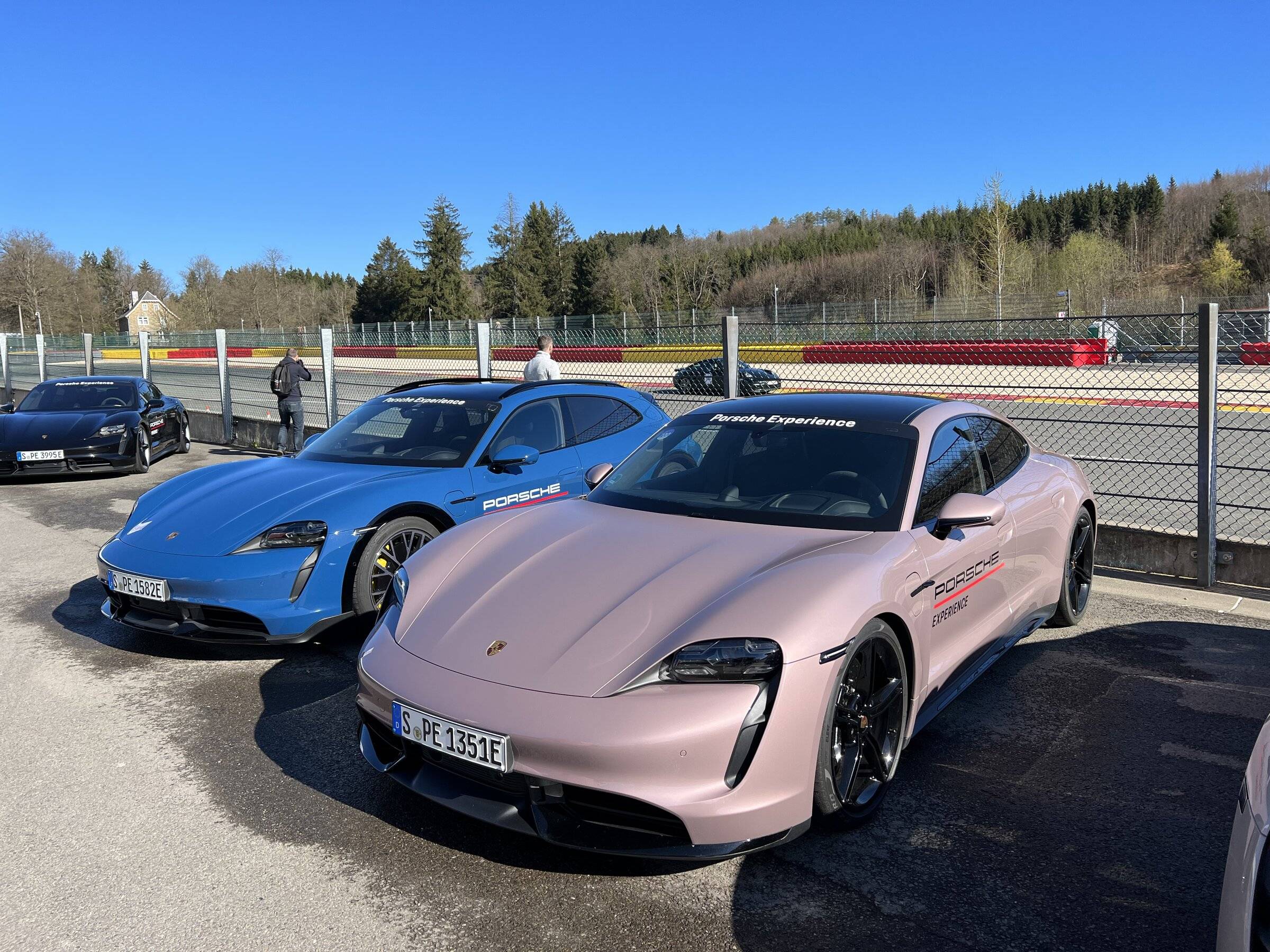 Porsche Taycan Taycans on trackdays Spa Francorchamps 🇧🇪 33BCAD5A-4A70-472E-819B-11157673DB91
