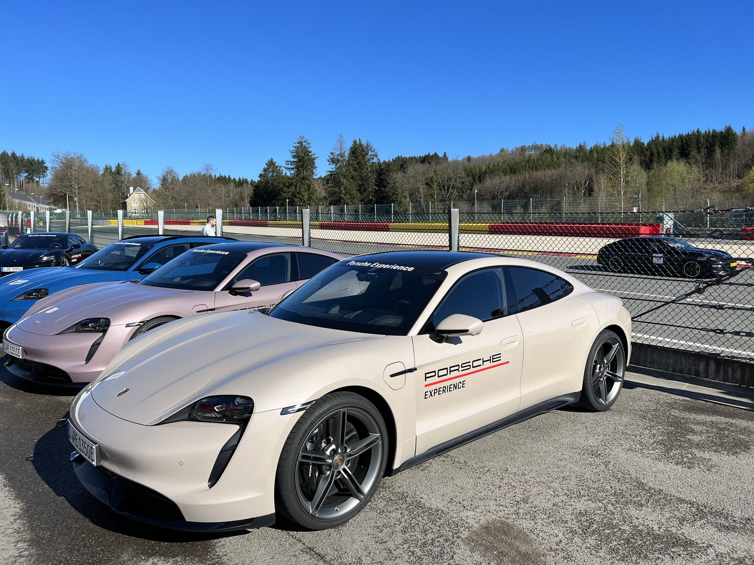 Porsche Taycan Taycans on trackdays Spa Francorchamps 🇧🇪 8BE75A21-D987-4CD2-A47E-E26A559CF320