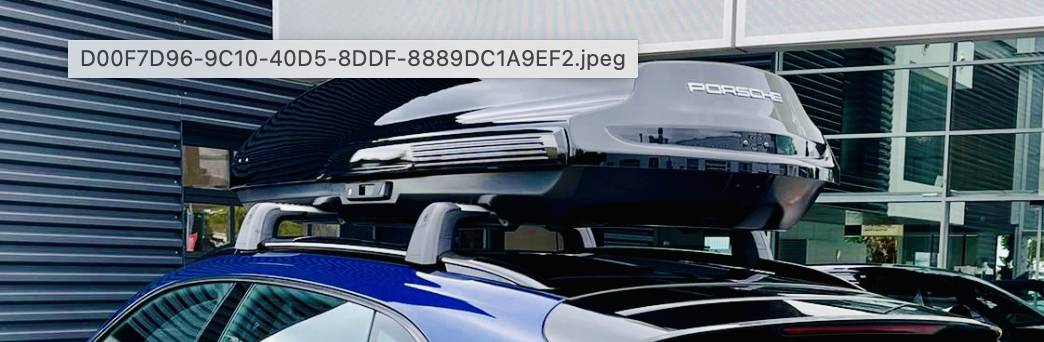 Porsche Taycan Thule WingBar Options rack1