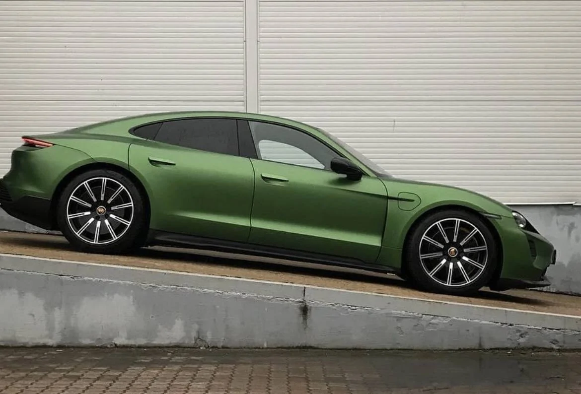 Porsche Taycan CT 4S Volcano Grey Gets XPEL Stealth PPF E0A77C9F-D5D4-45EF-A366-0C25B2EDFA66