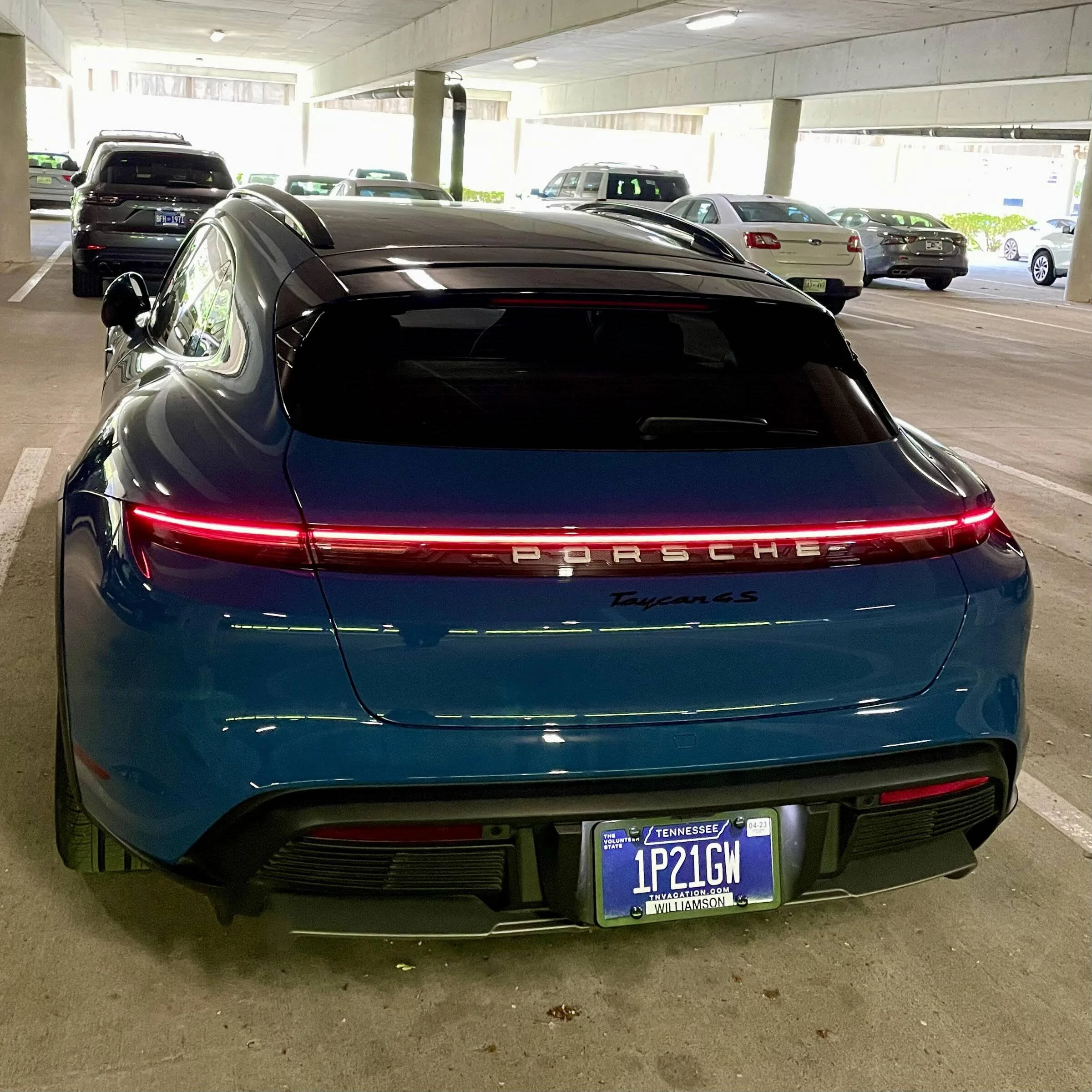 Porsche Taycan Personalized License / Vanity Plates - What's Yours? 1P21GW