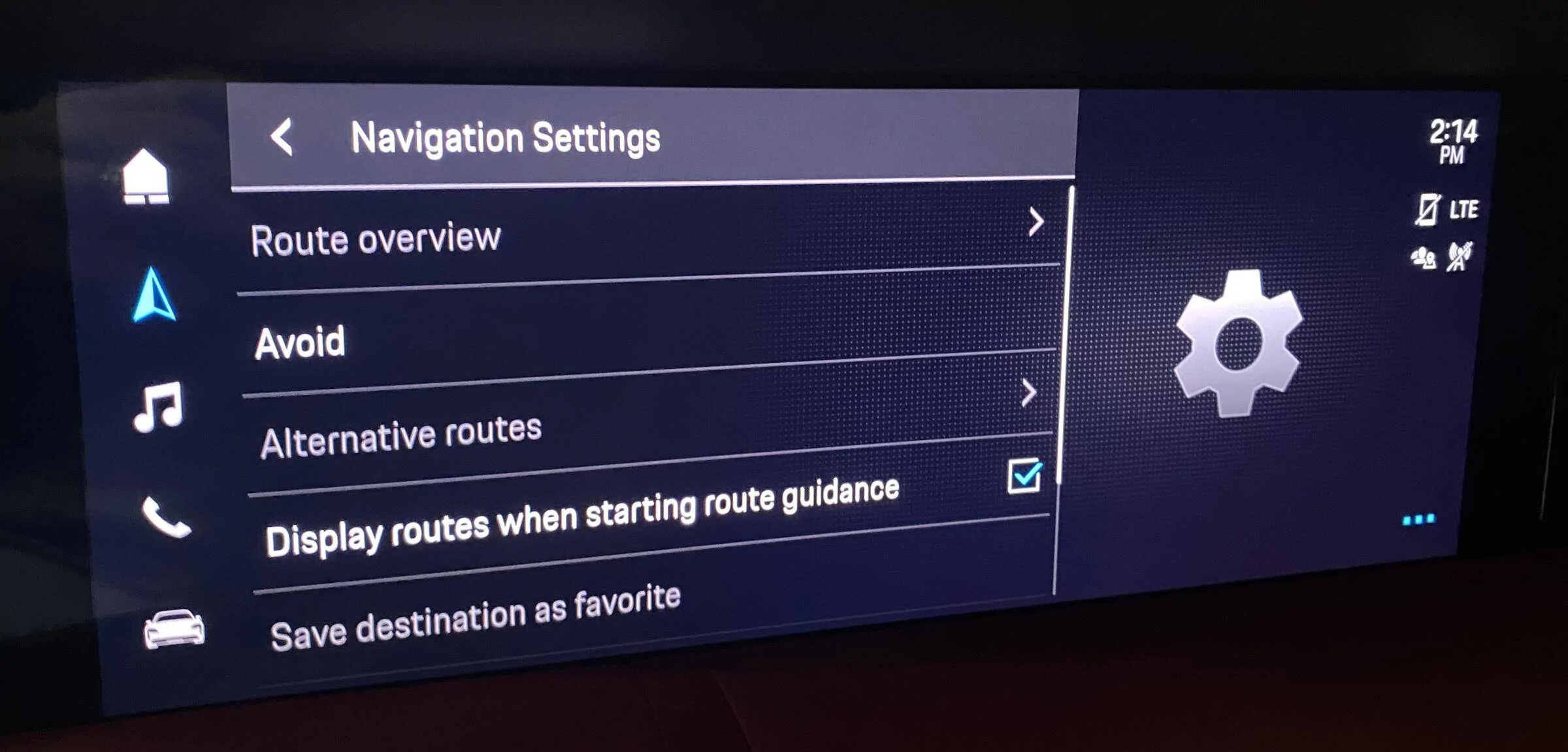 Porsche Taycan Missing Charging Planner 1650478915077