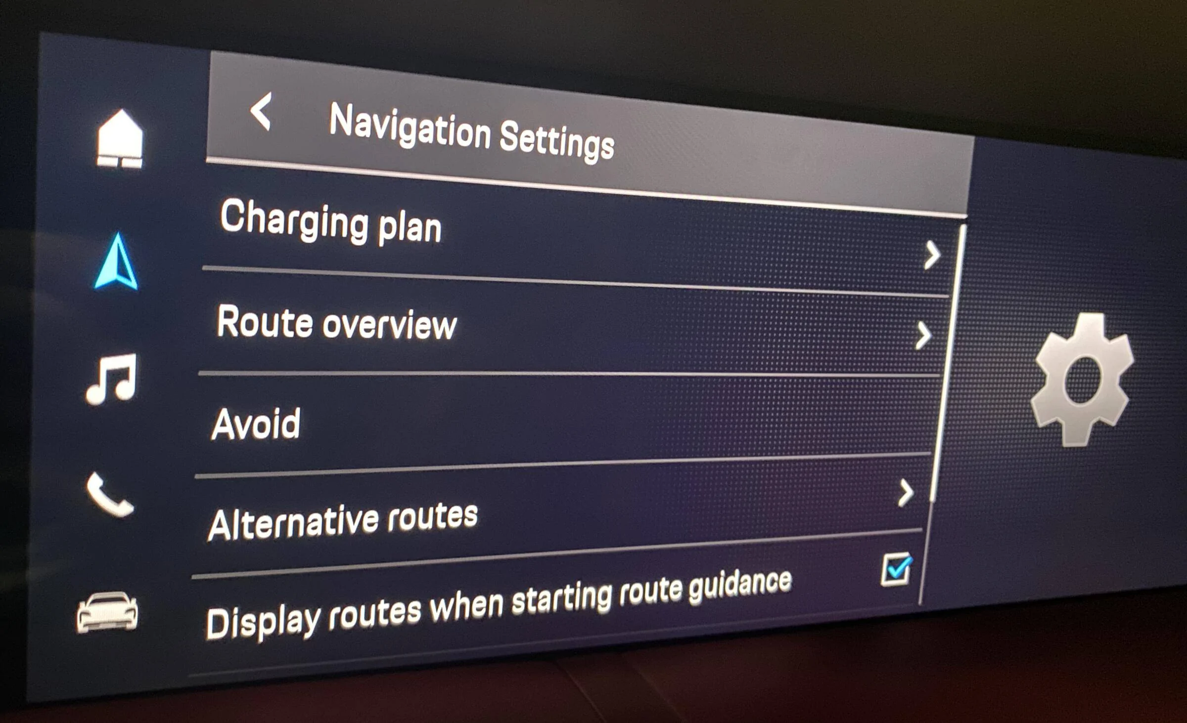 Porsche Taycan Missing Charging Planner 1650479000960