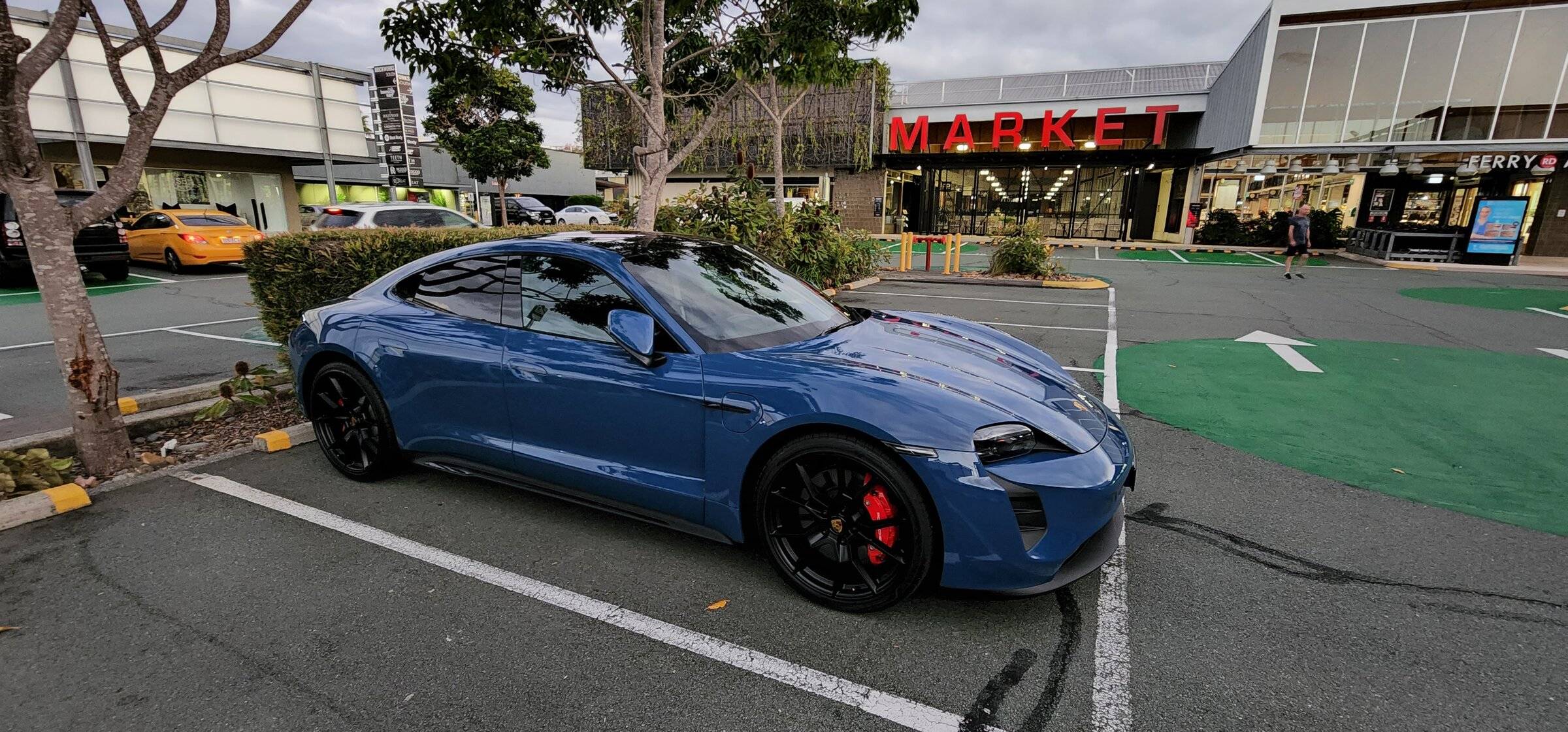 Porsche Taycan First Neptune Blue GTS Sedan? 20220421_173314