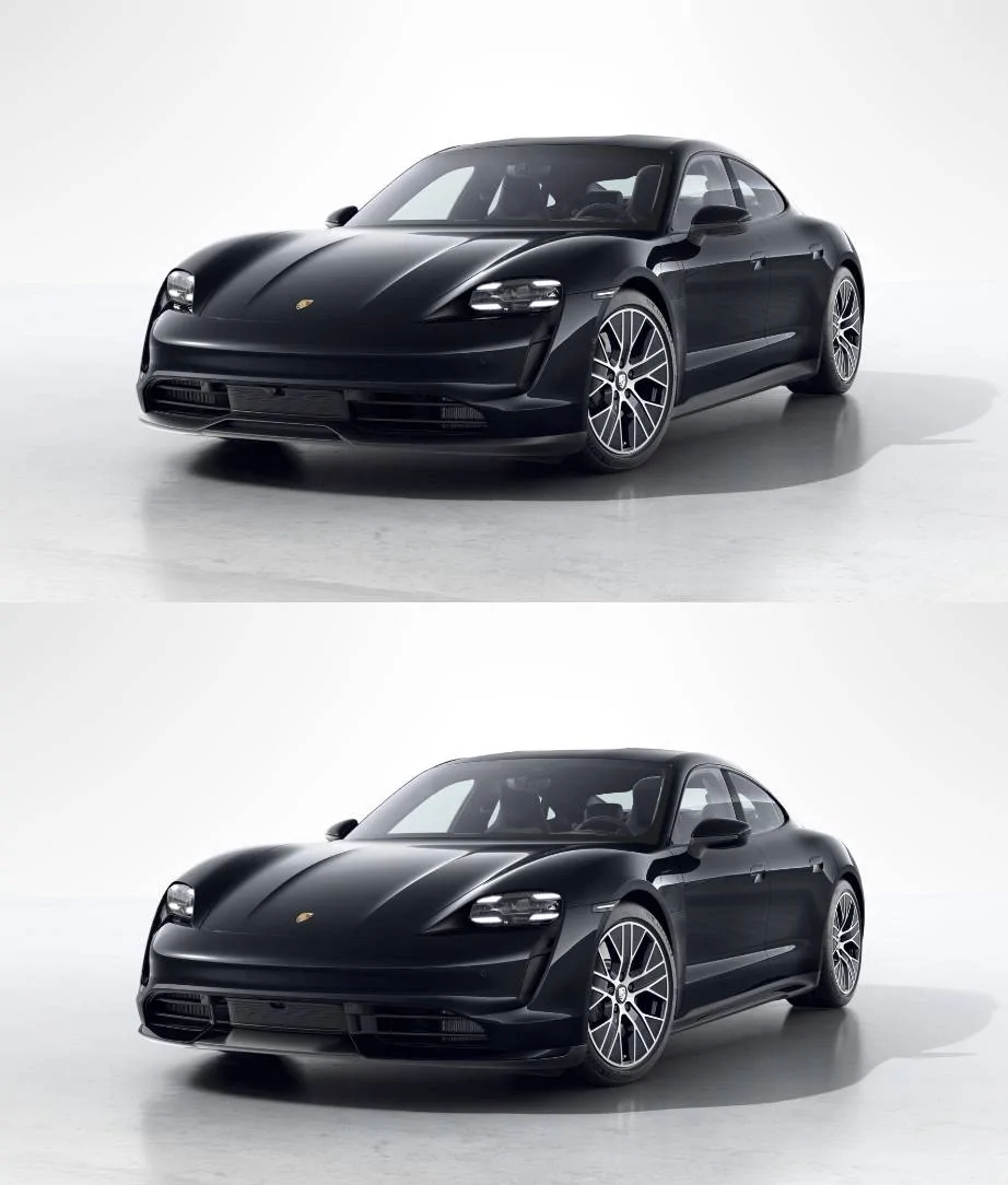 Porsche Taycan Just noticed a subtle difference 293C2A7C-F572-4475-BA92-E01586BF72B9