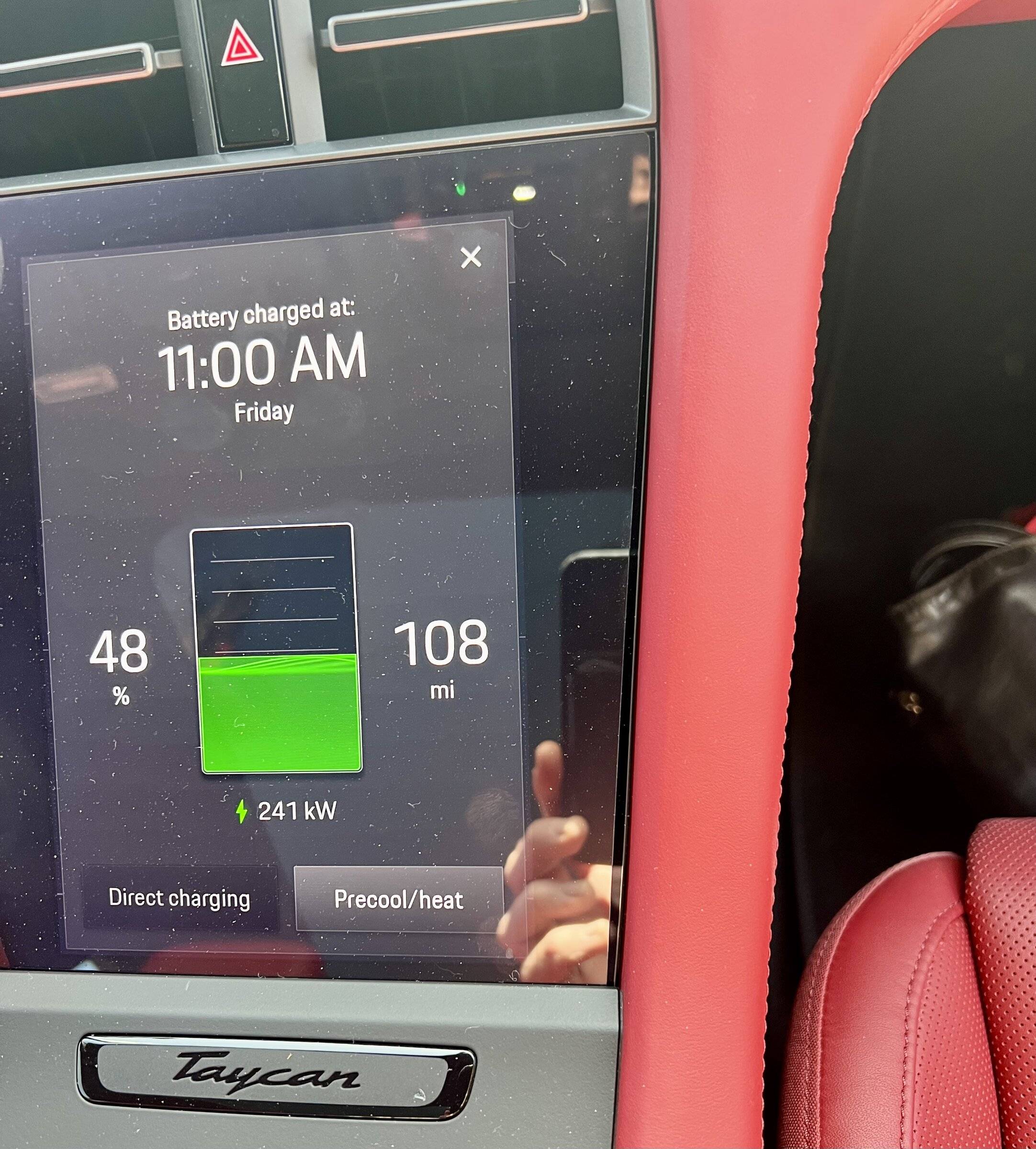 Porsche Taycan Confirming what I know to be true - charging a Taycan IMG_5411
