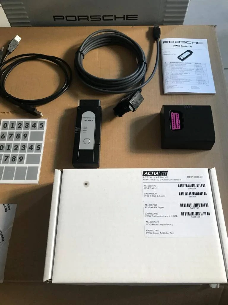 Porsche Taycan Scan Tools sat