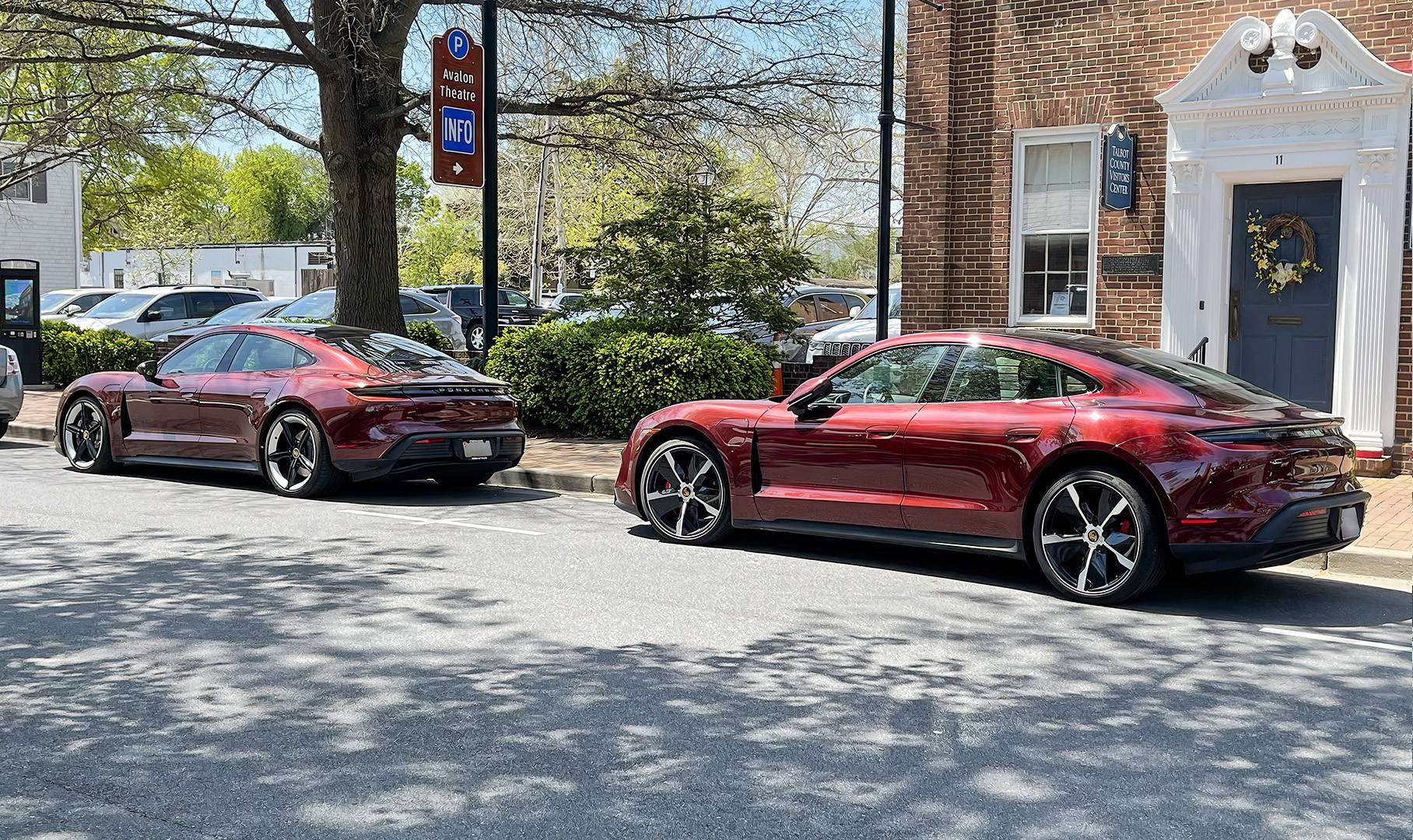 Porsche Taycan CHERRY METALLIC Taycan Club Dual Taycans copy