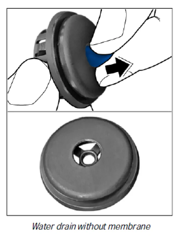 Porsche Taycan Foot Garage Swimming Pool Taycan Water Drain