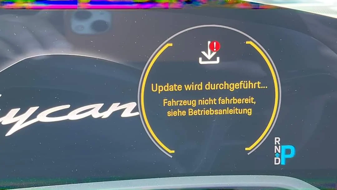 Porsche Taycan First real OTA update for the Taycan 2020 and 2021 happening April 27th… FB_IMG_1650826859442