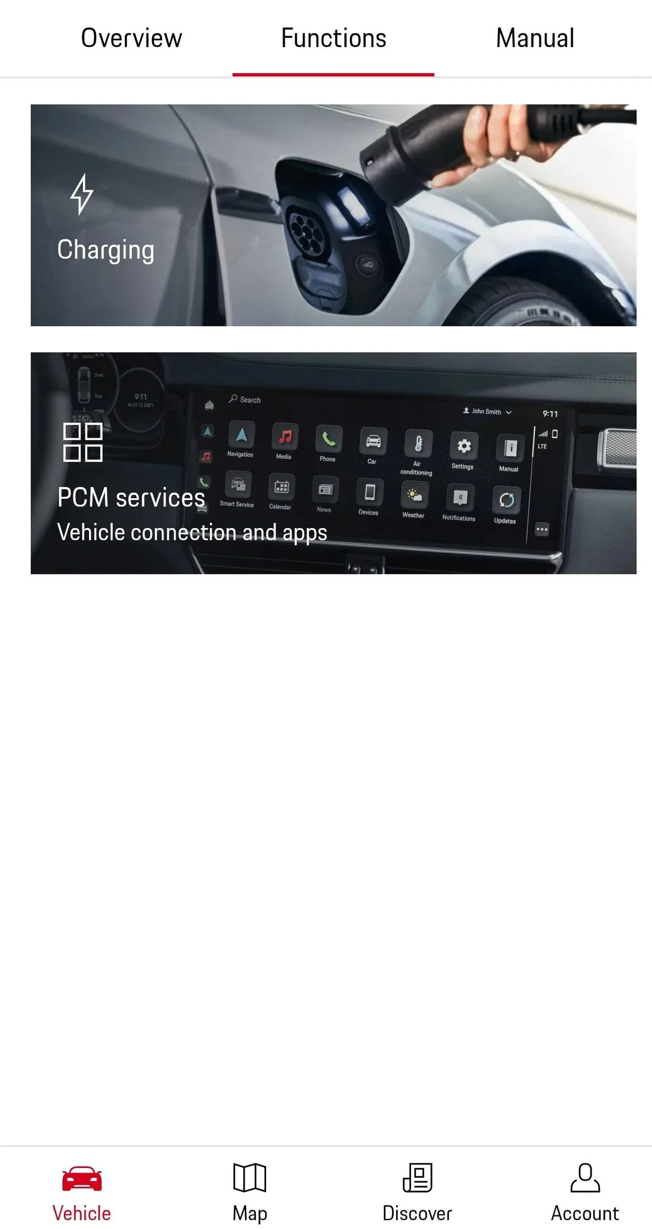 Porsche Taycan My Porsche update! SmartSelect_20220426-083612_My Porsch