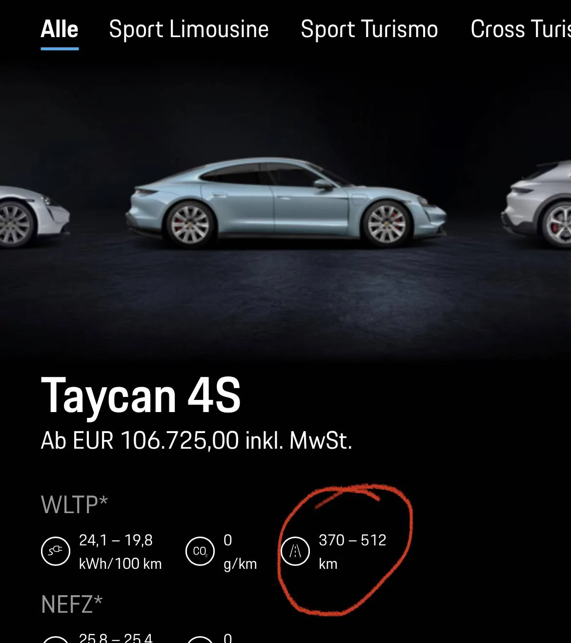 Porsche Taycan Another change in official range for Taycans B5CF61A5-CF24-4057-AE84-40604949EFC4