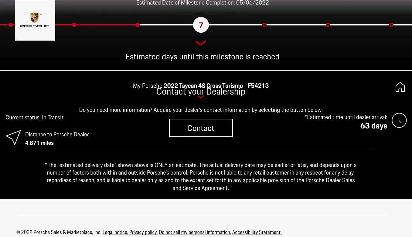 Porsche Taycan Track Your Dream 101 (TYD) Screenshot from 2022-04-29 11-22-55