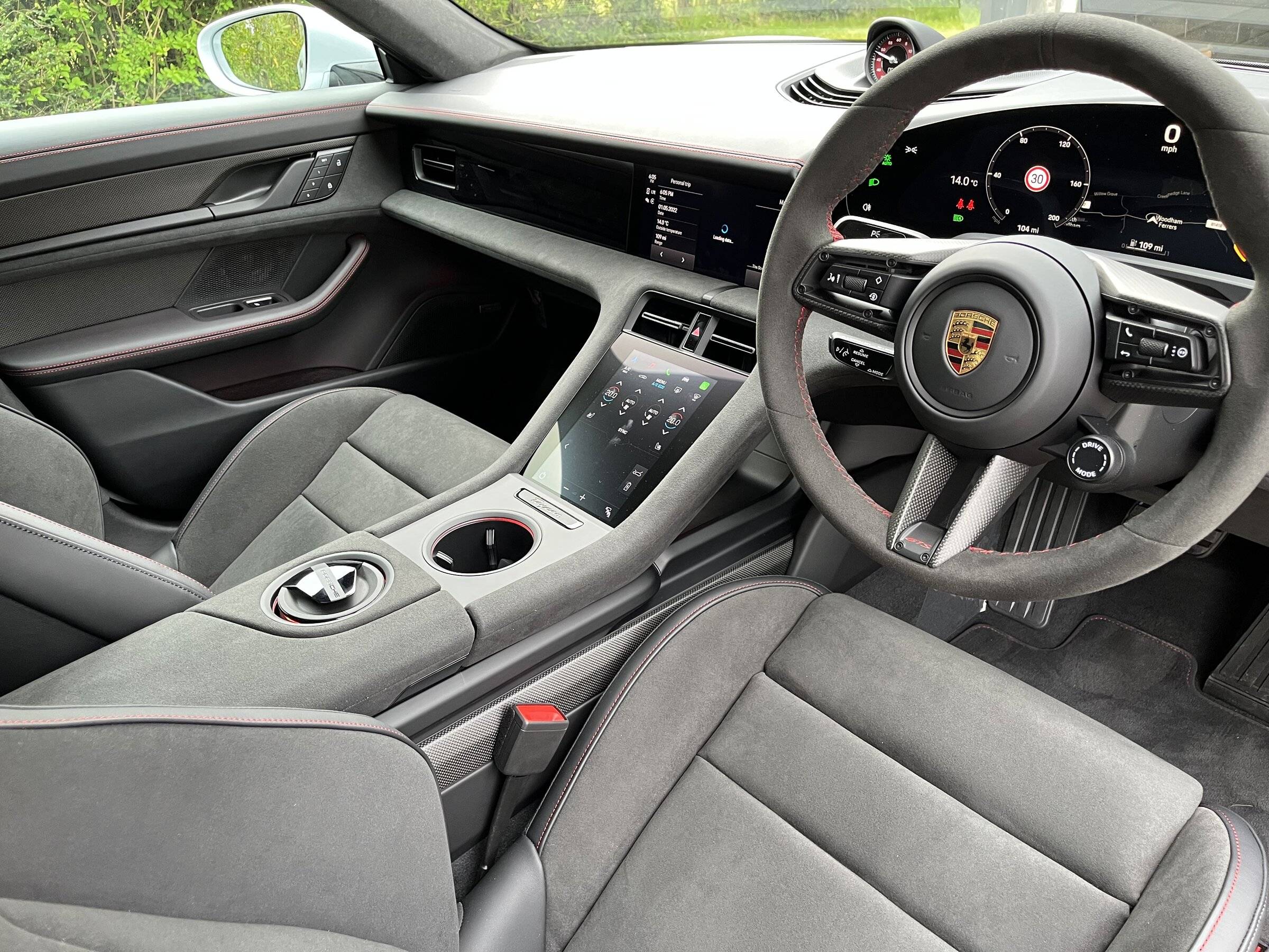 Porsche Taycan Ice Grey Taycan GTS delivered CC79901C-B5C3-4BEE-A173-7DFF3AE9B31F