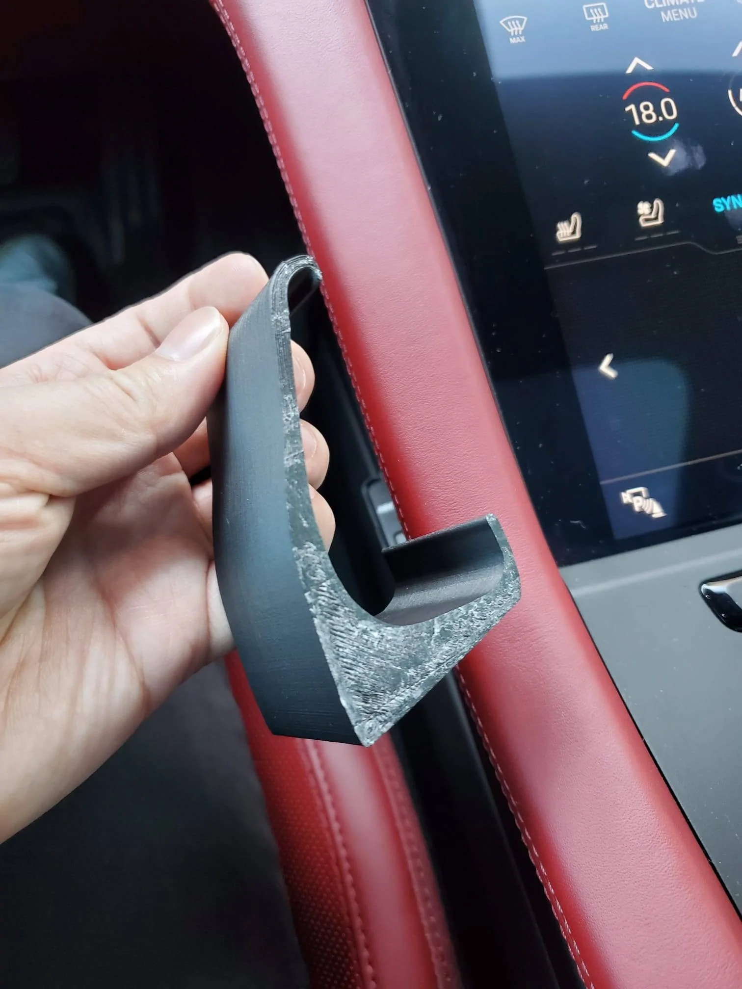 Porsche Taycan My 3D printed Taycan phone holder WhatsApp Image 2022-04-30 at 11.24.58 PM (1)