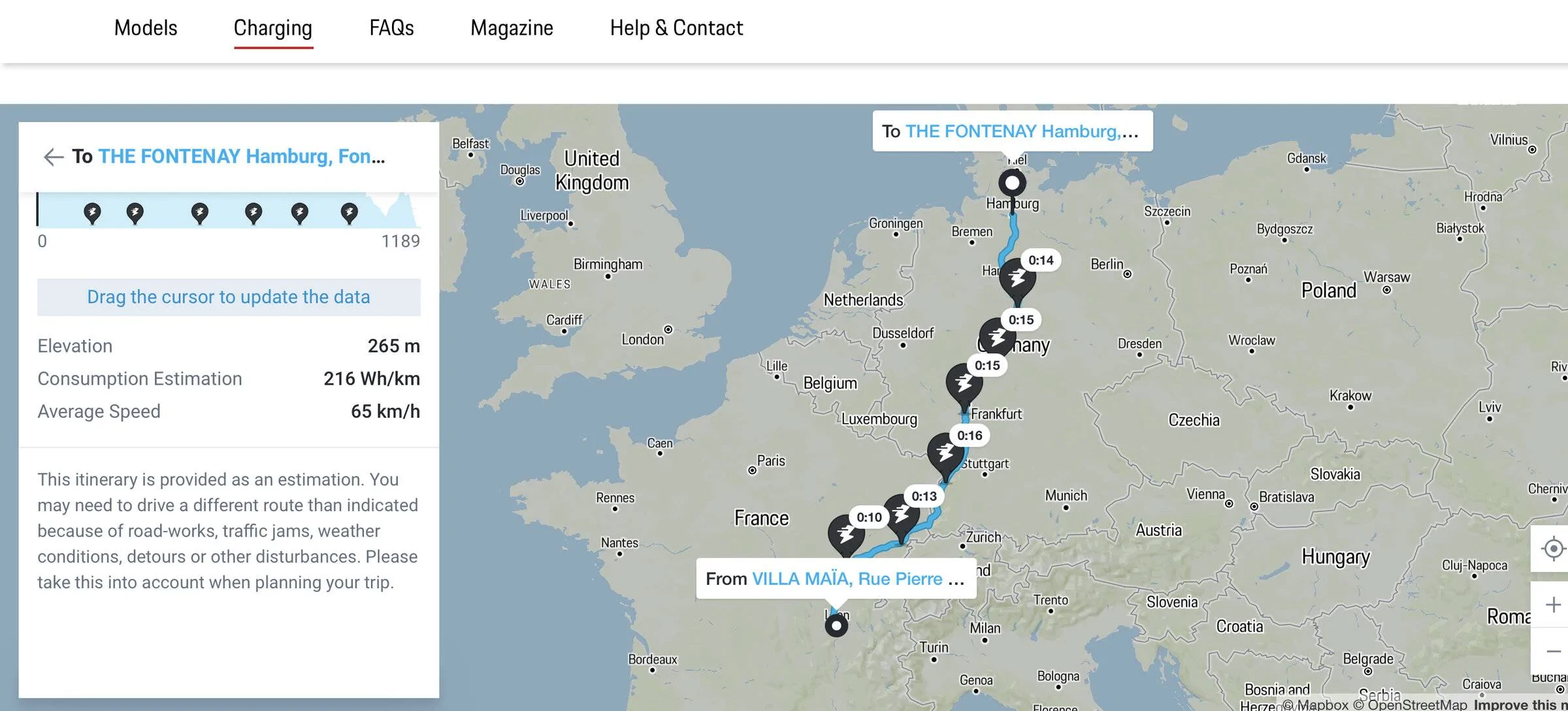 Porsche Taycan Porsche Destination and Trip Planner (web-based) AABD616E-842C-4191-AE49-F1A0DD5155AB