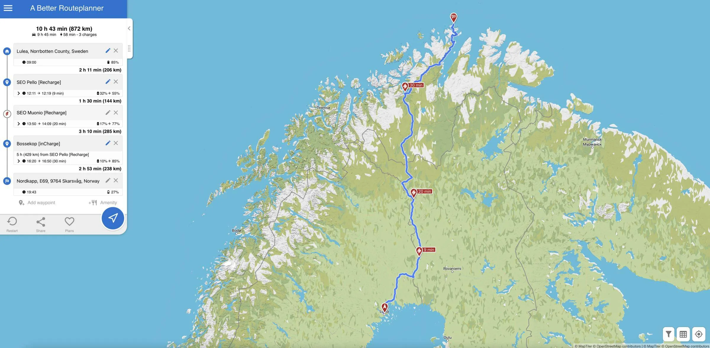 Porsche Taycan Southernmost to northernmost roads of Europe: Tarifa to Nordkapp in a Taycan Turbo S ! 6000 kms. in six days…  total trip 12000kms. June 10 departure! Lulea a Cabo Nort