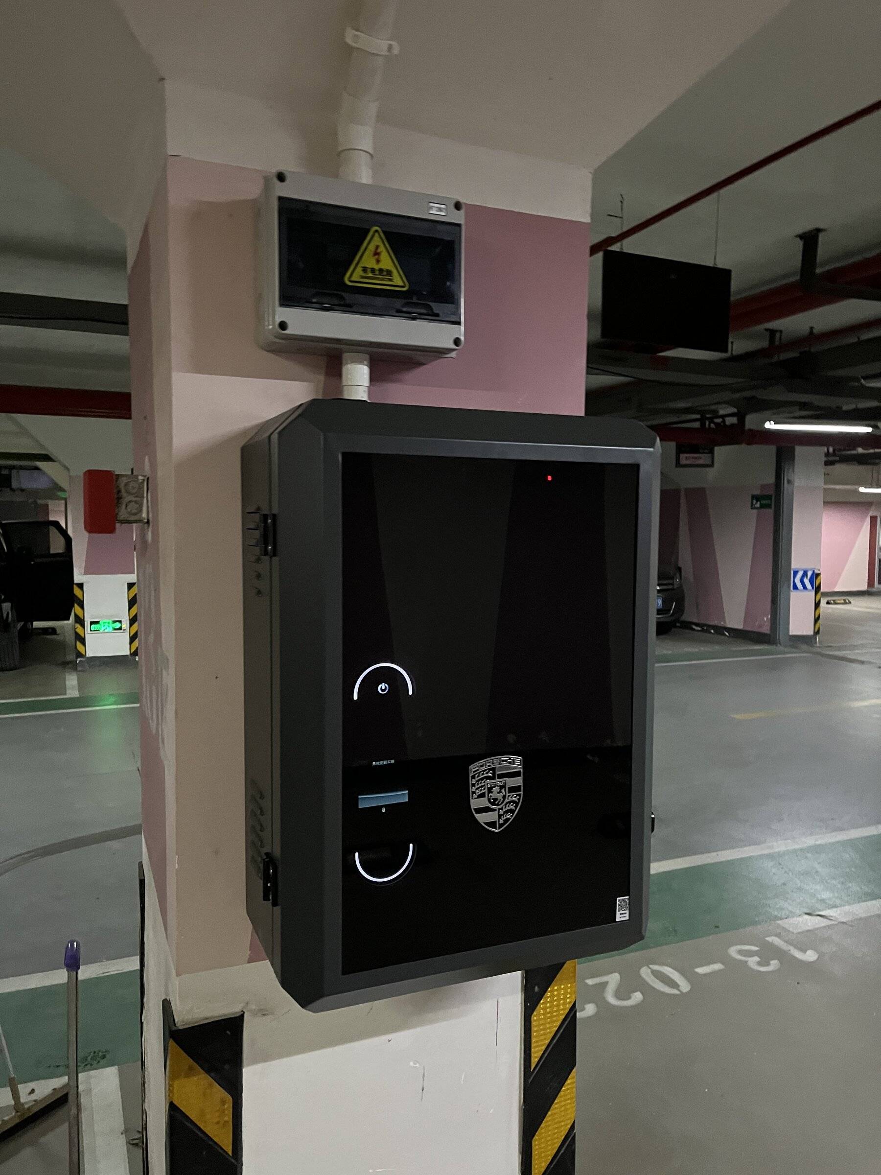 Porsche Taycan Show your home charging setup for your Taycan 1