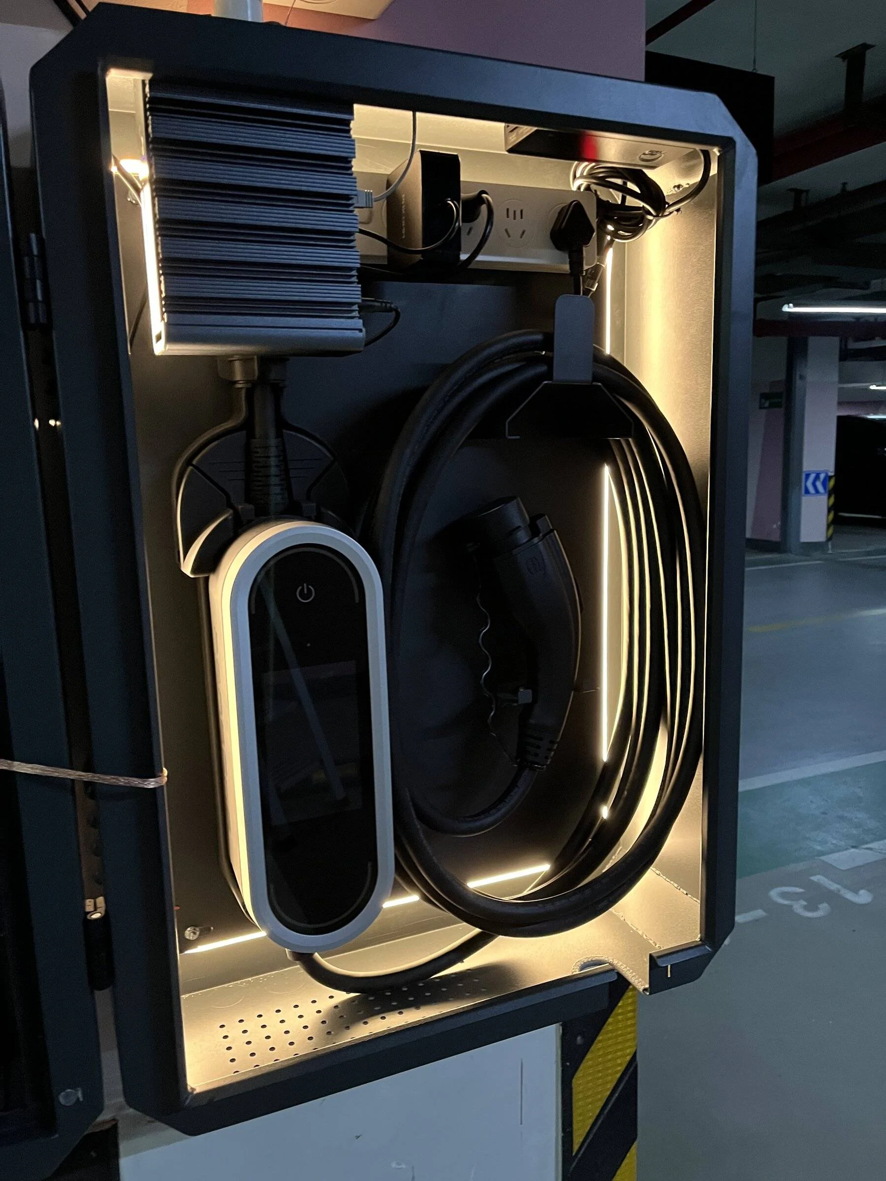 Porsche Taycan Show your home charging setup for your Taycan 3