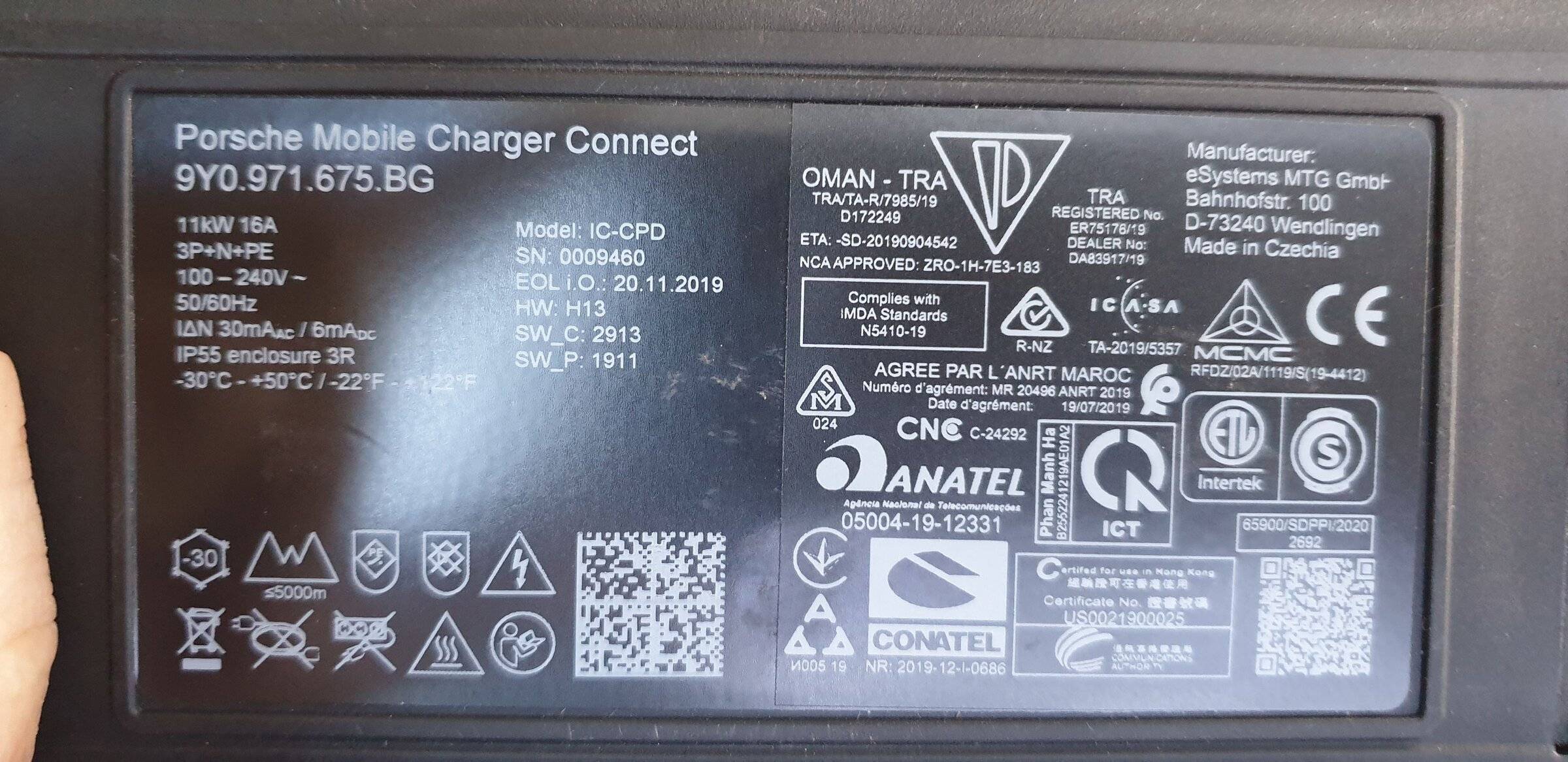 Porsche Taycan Show your home charging setup for your Taycan PMCC2