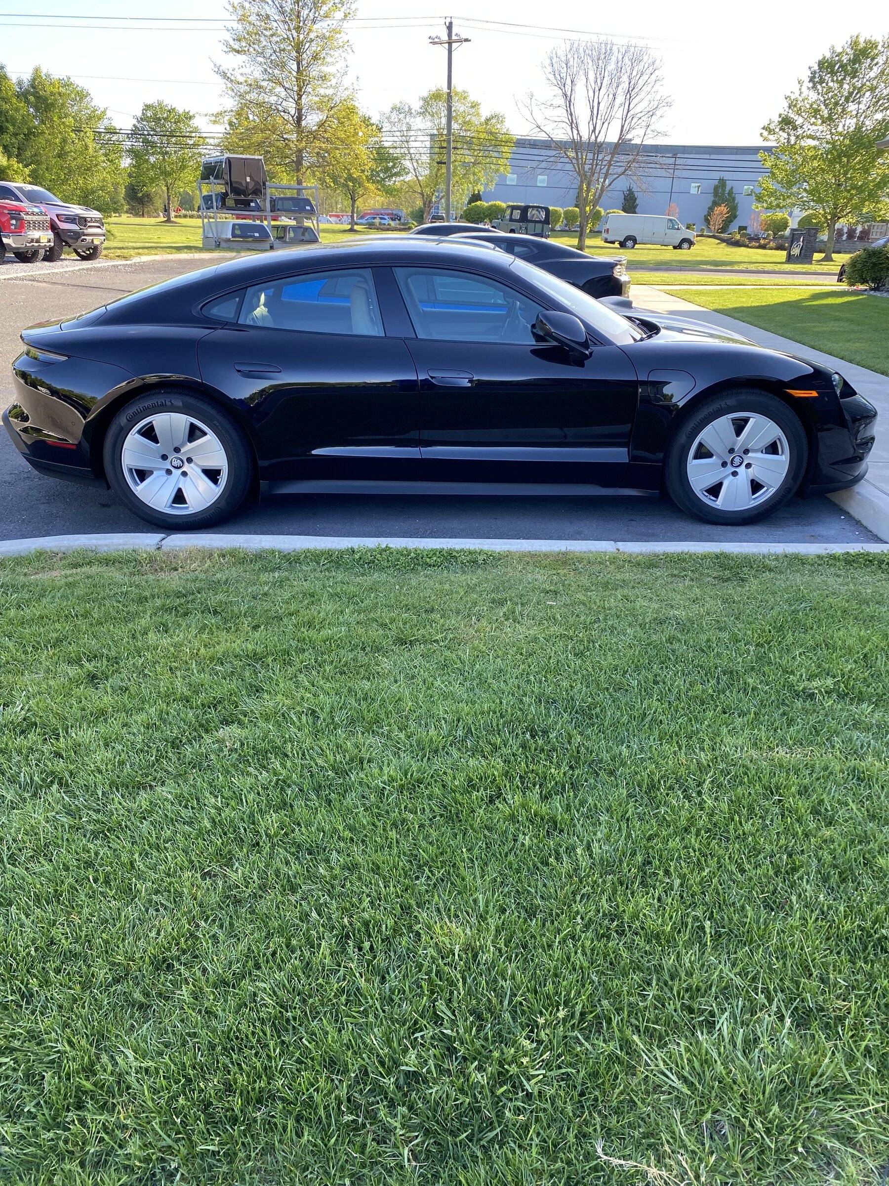 Porsche Taycan Base Wheels powder and clear coat complete - color change to black 6AB89835-1E5D-48CA-A2B7-95D27A5E9B42