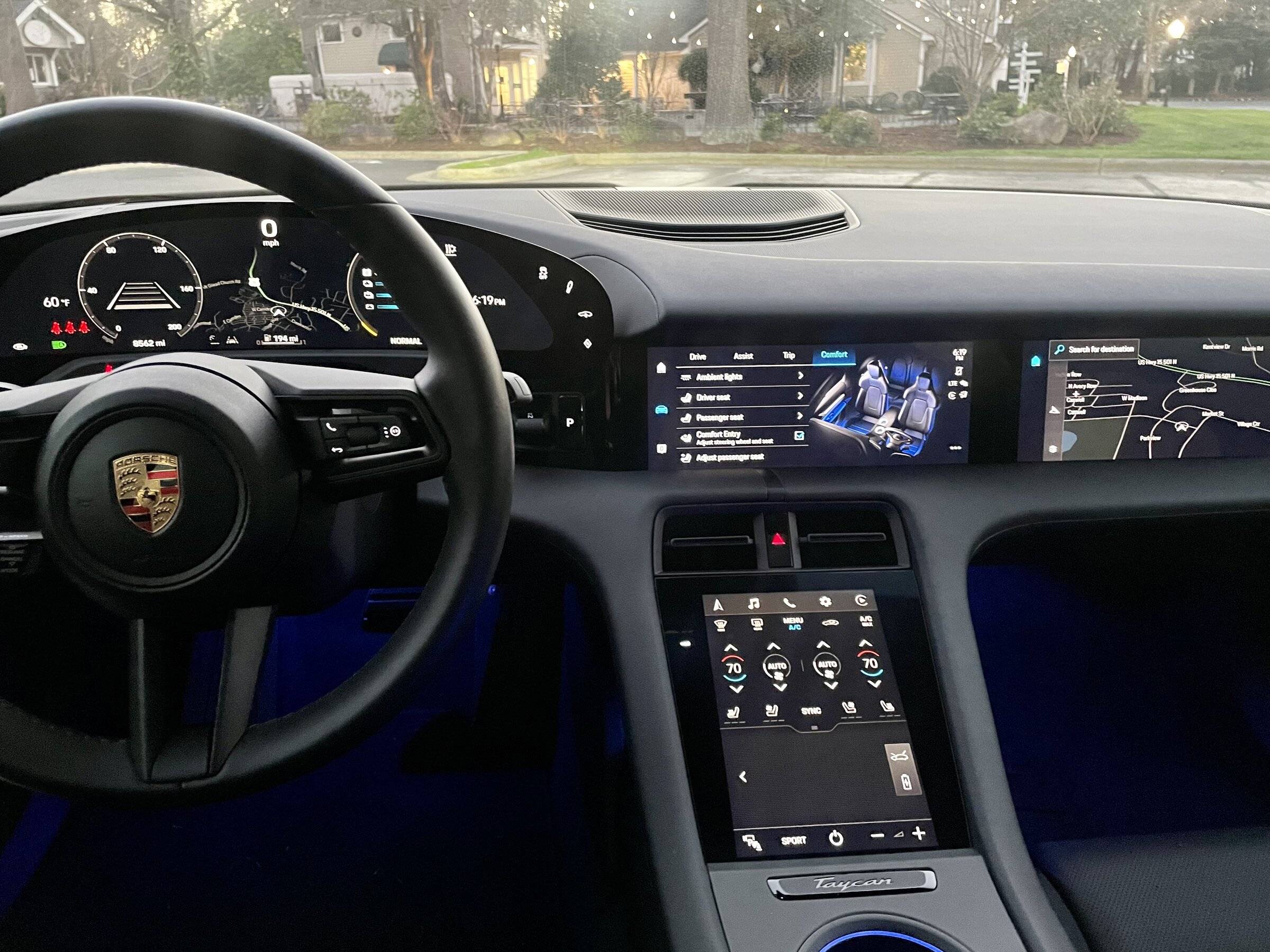 Porsche Taycan SOLD:  2021 Taycan (RWD), 15,277+ miles, KPMF Matte Russet Red Ceramic Coated Wrap over Jet Black Metallic Paint/Black, Chapel Hill, NC  $91,900 2EC6A483-E69C-4F30-B0E6-3A9B0151AFD1