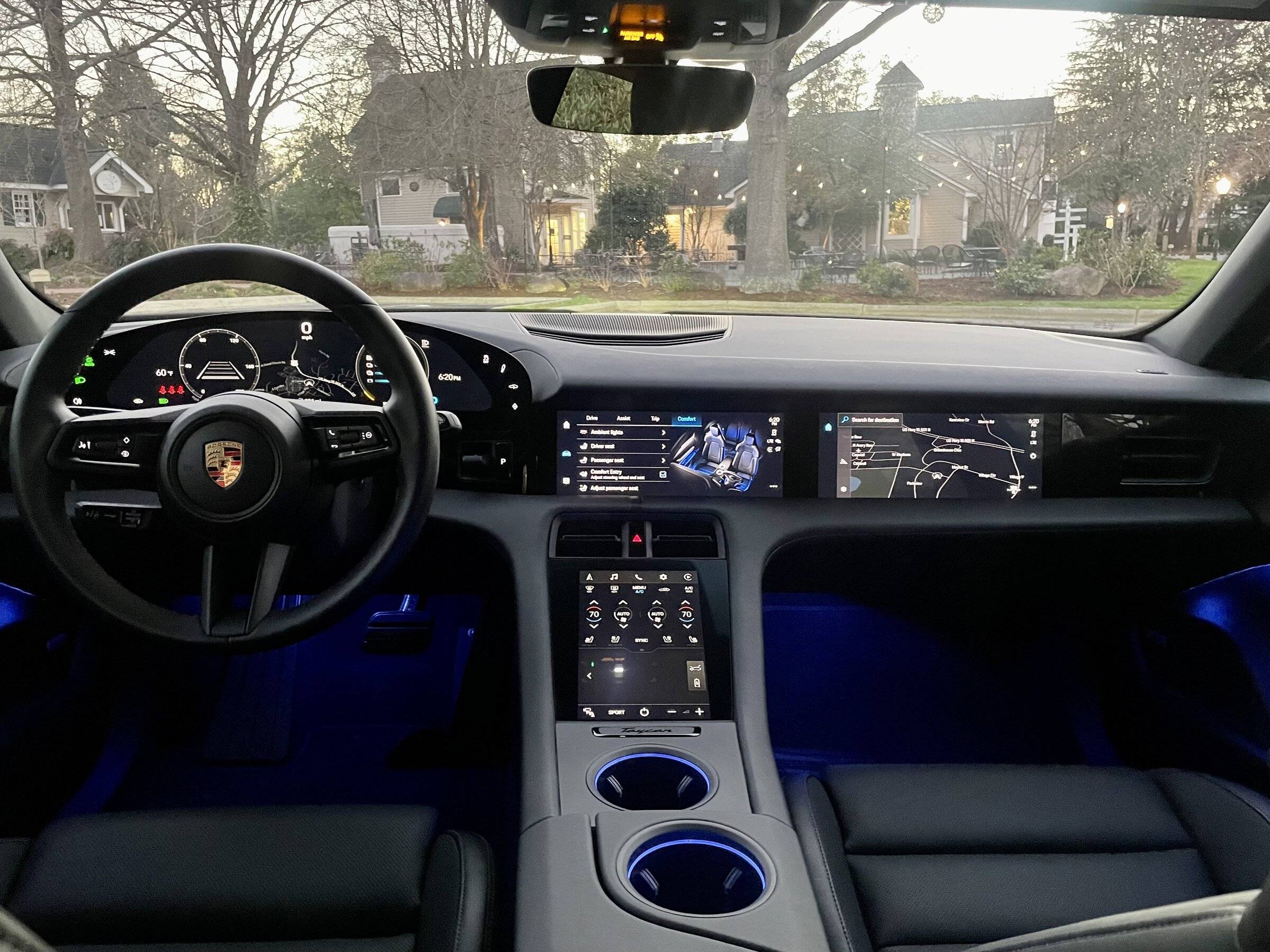 Porsche Taycan SOLD:  2021 Taycan (RWD), 15,277+ miles, KPMF Matte Russet Red Ceramic Coated Wrap over Jet Black Metallic Paint/Black, Chapel Hill, NC  $91,900 992BB010-2EDD-4860-989E-82CA8EB291DD