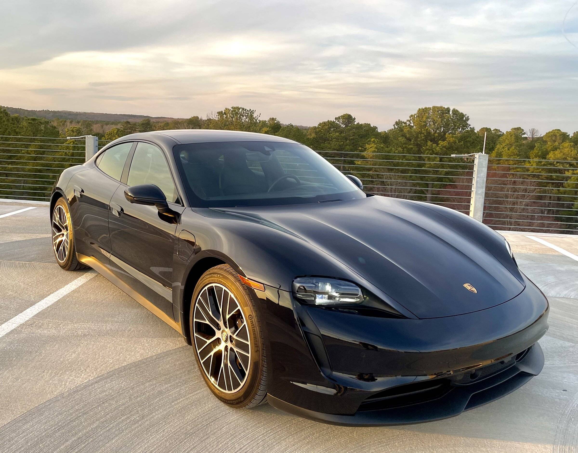 Porsche Taycan SOLD:  2021 Taycan (RWD), 15,277+ miles, KPMF Matte Russet Red Ceramic Coated Wrap over Jet Black Metallic Paint/Black, Chapel Hill, NC  $91,900 77408B8F-914C-4EE3-A2EB-F4A6FC334668
