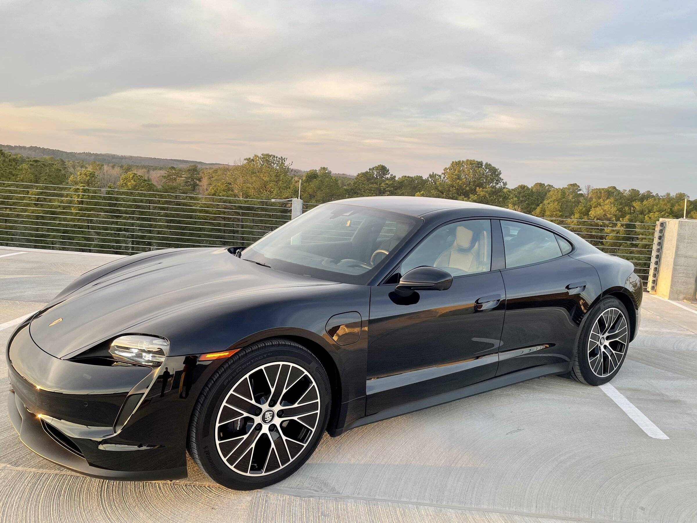 Porsche Taycan SOLD:  2021 Taycan (RWD), 15,277+ miles, KPMF Matte Russet Red Ceramic Coated Wrap over Jet Black Metallic Paint/Black, Chapel Hill, NC  $91,900 23893430-107D-4A32-B712-F7E341691723