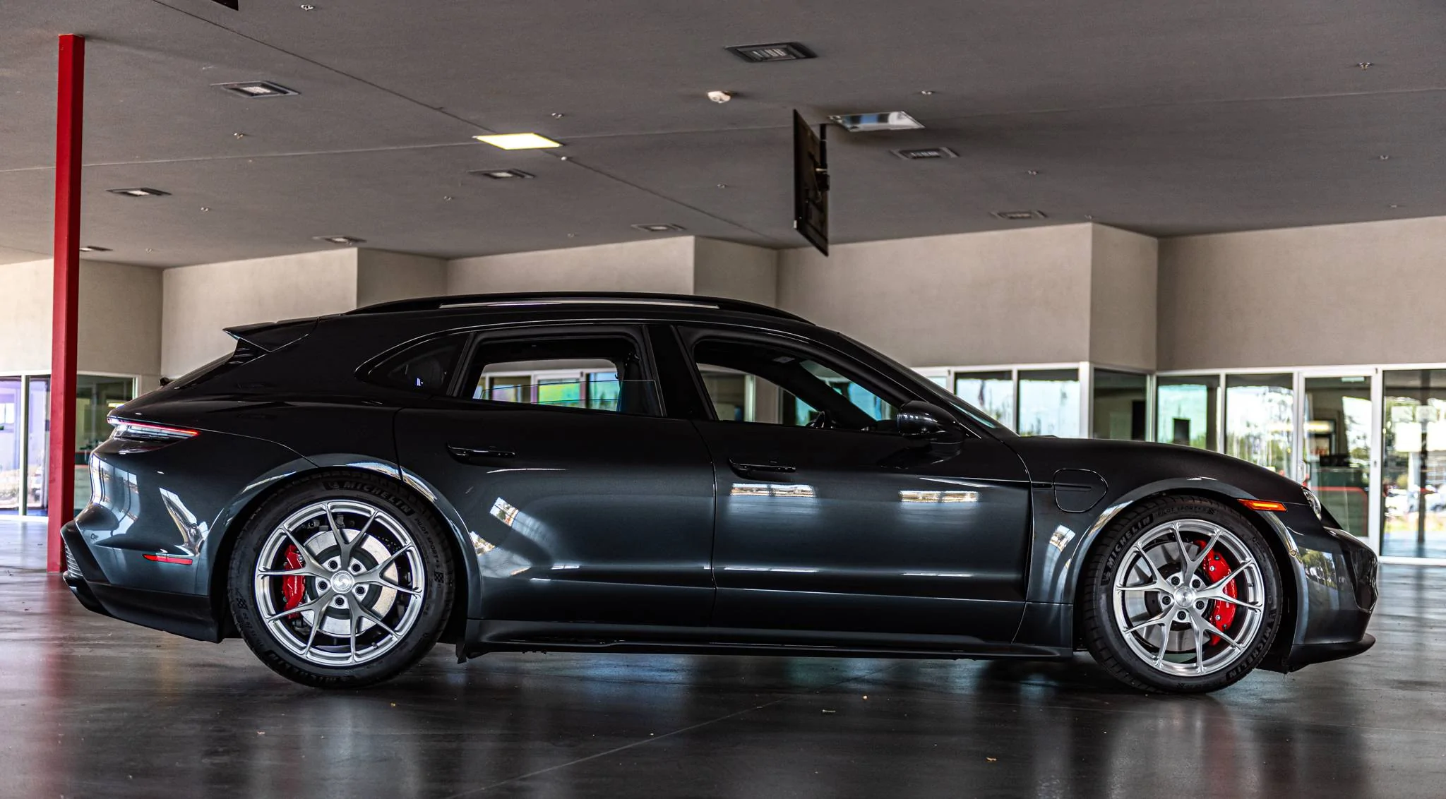 Porsche Taycan Terrance’s Taycan GTS Sport Turismo Adventures [Delivered!] SV104 Taycan Brushed Aluminum Daytime-03