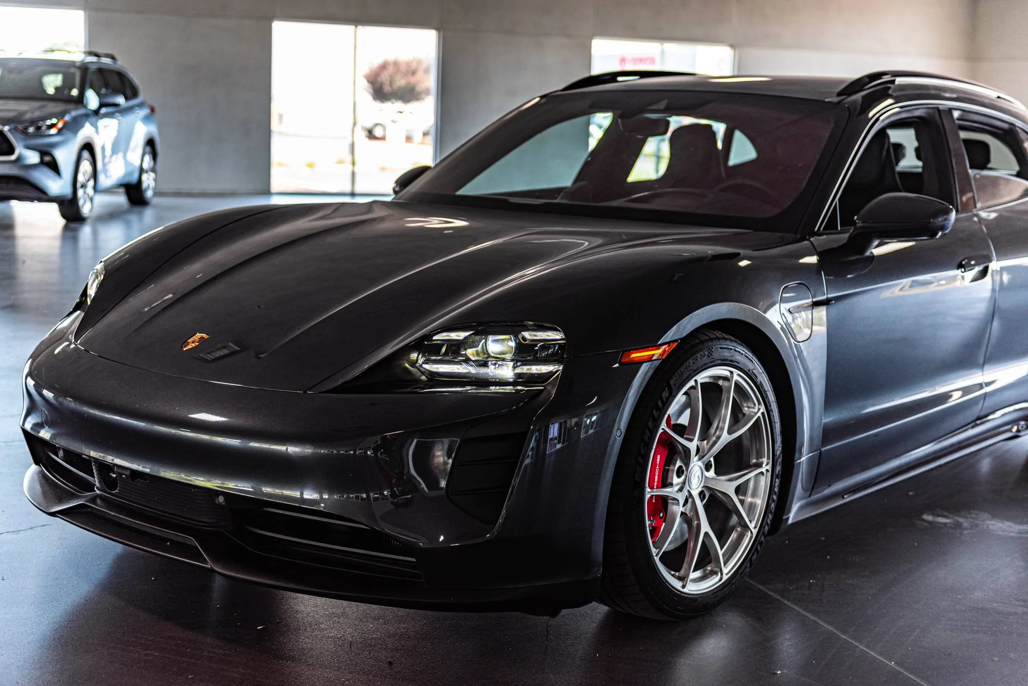 Porsche Taycan Terrance’s Taycan GTS Sport Turismo Adventures [Delivered!] SV104 Taycan Brushed Aluminum Daytime-05