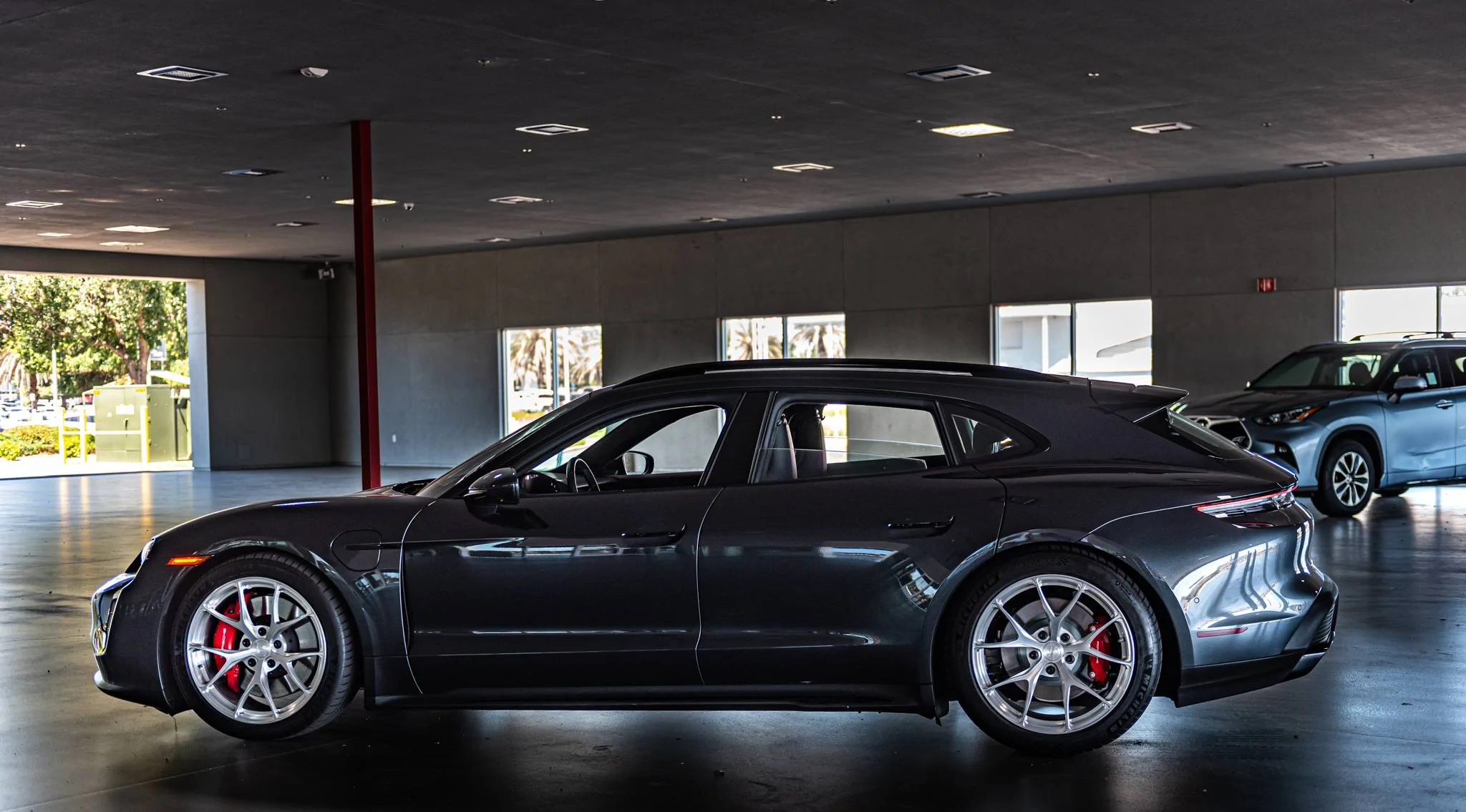 Porsche Taycan Terrance’s Taycan GTS Sport Turismo Adventures [Delivered!] SV104 Taycan Brushed Aluminum Daytime-07