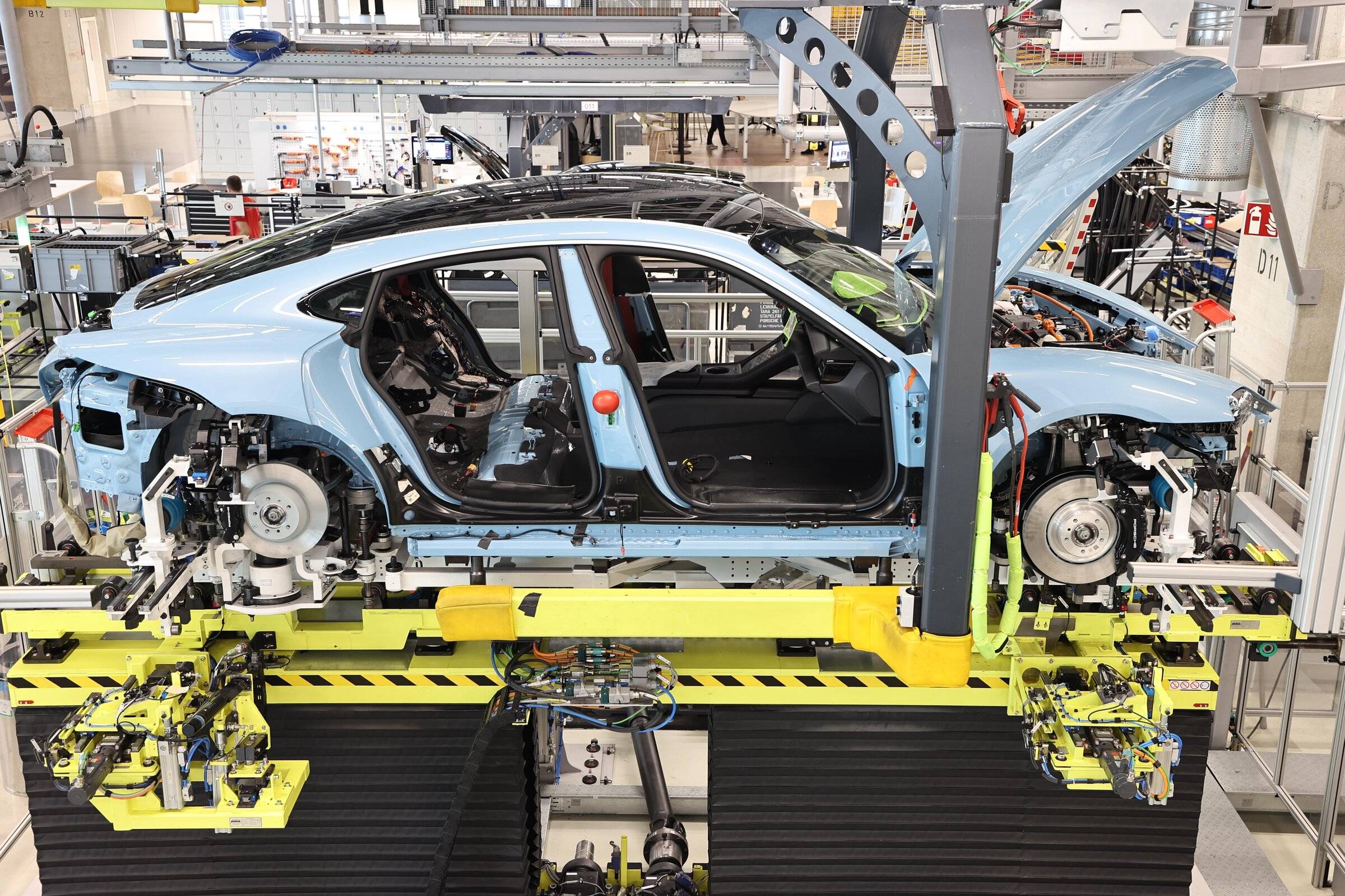 Porsche Taycan 📸  How to Find Your Taycan Production Photo From Assembly Line Taycan sid