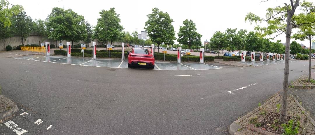 Porsche Taycan Tesla’s UK charging network opens to all electric cars IMG_20220520_091956