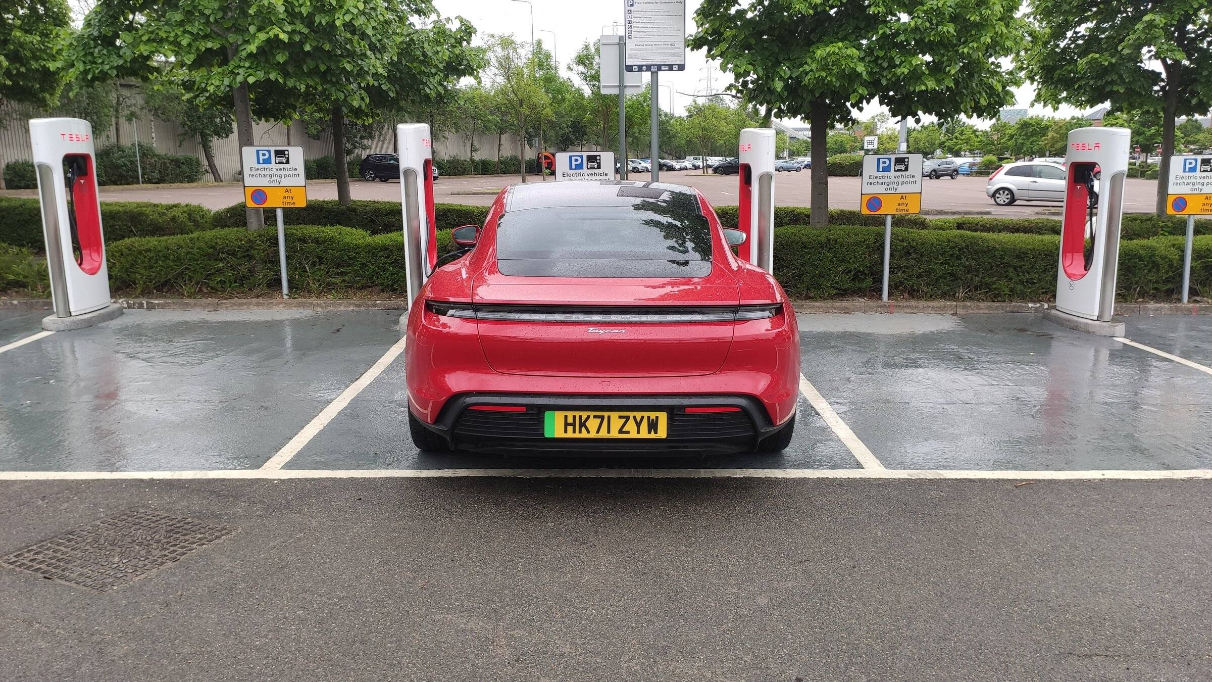 Porsche Taycan Tesla’s UK charging network opens to all electric cars IMG_20220520_090948