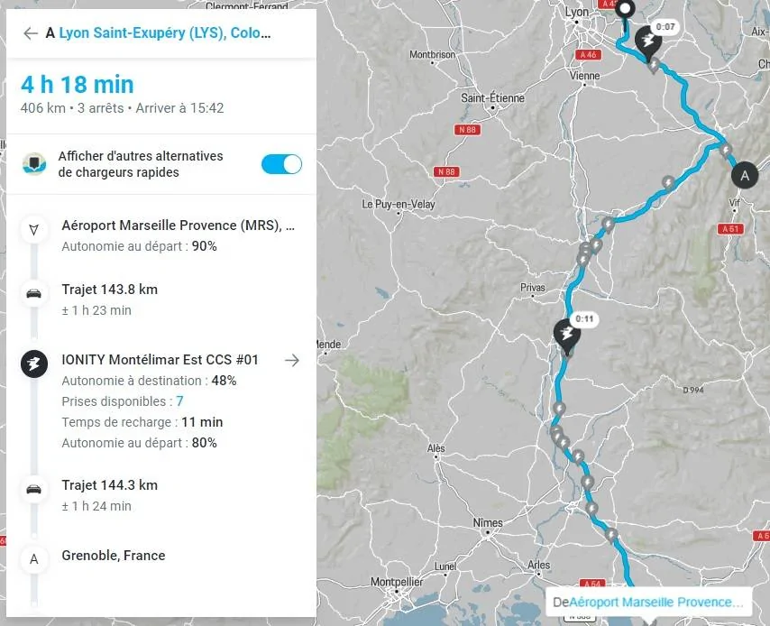 Porsche Taycan Porsche Destination and Trip Planner (web-based) MrsLys2