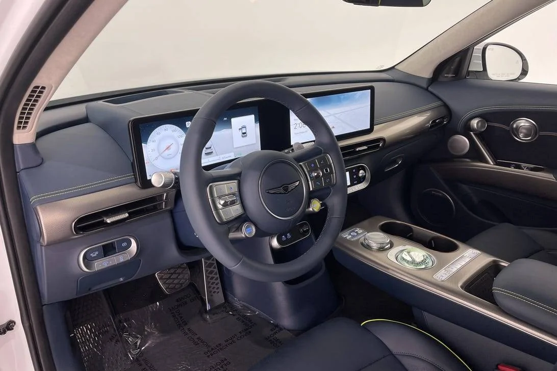Porsche Taycan GENESIS GV60 -- I have one on order, should I keep it or cancel? genesis-gv60-ev-crossover-studio-133
