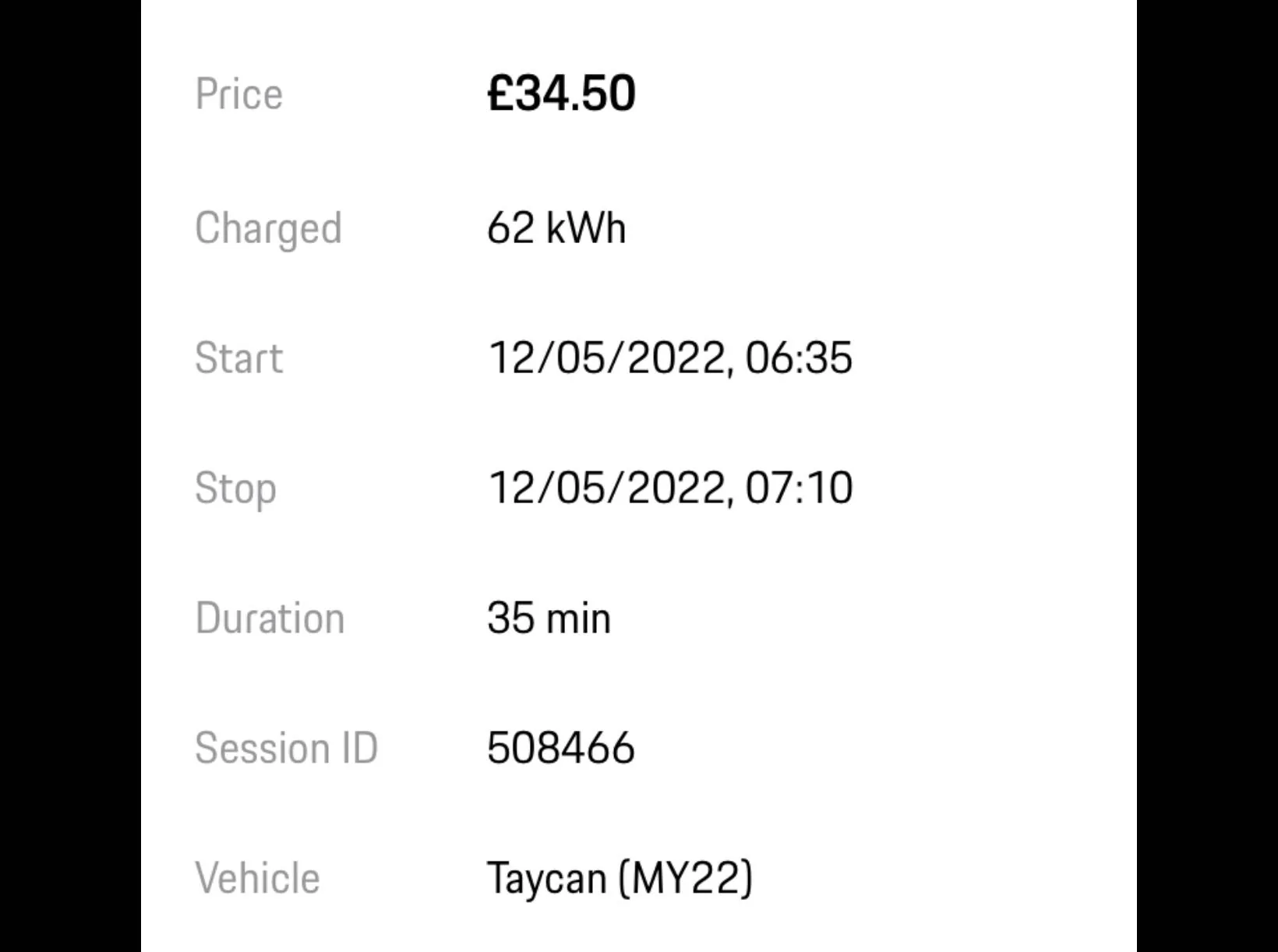 Porsche Taycan UK Charging Networks 6CBD9382-6908-4093-A956-3C5F99313192