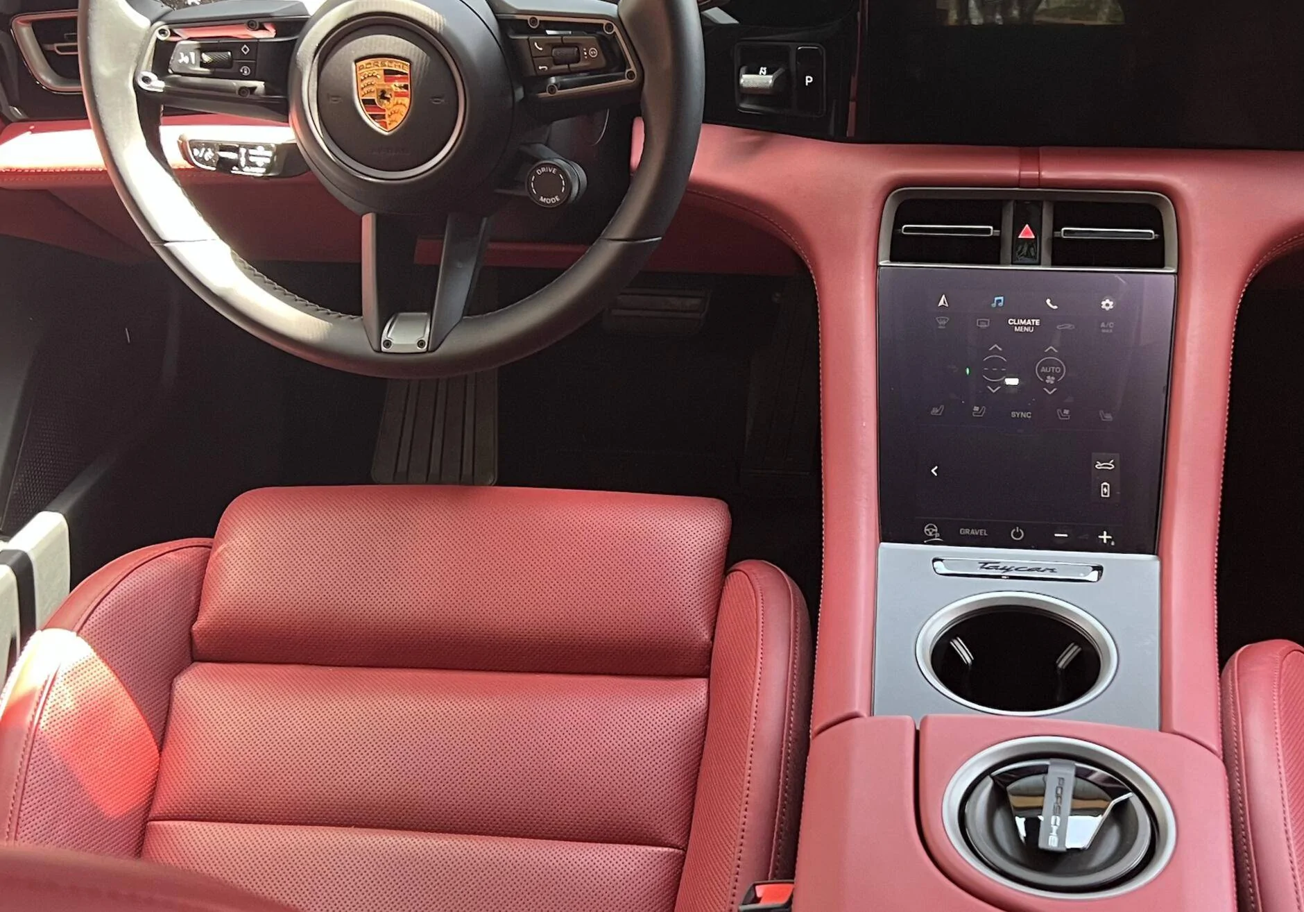 Porsche Taycan Bordeaux/Black - Neodyme or Darksilver Screen Shot 2022-05-28 at 7.34.42 AM
