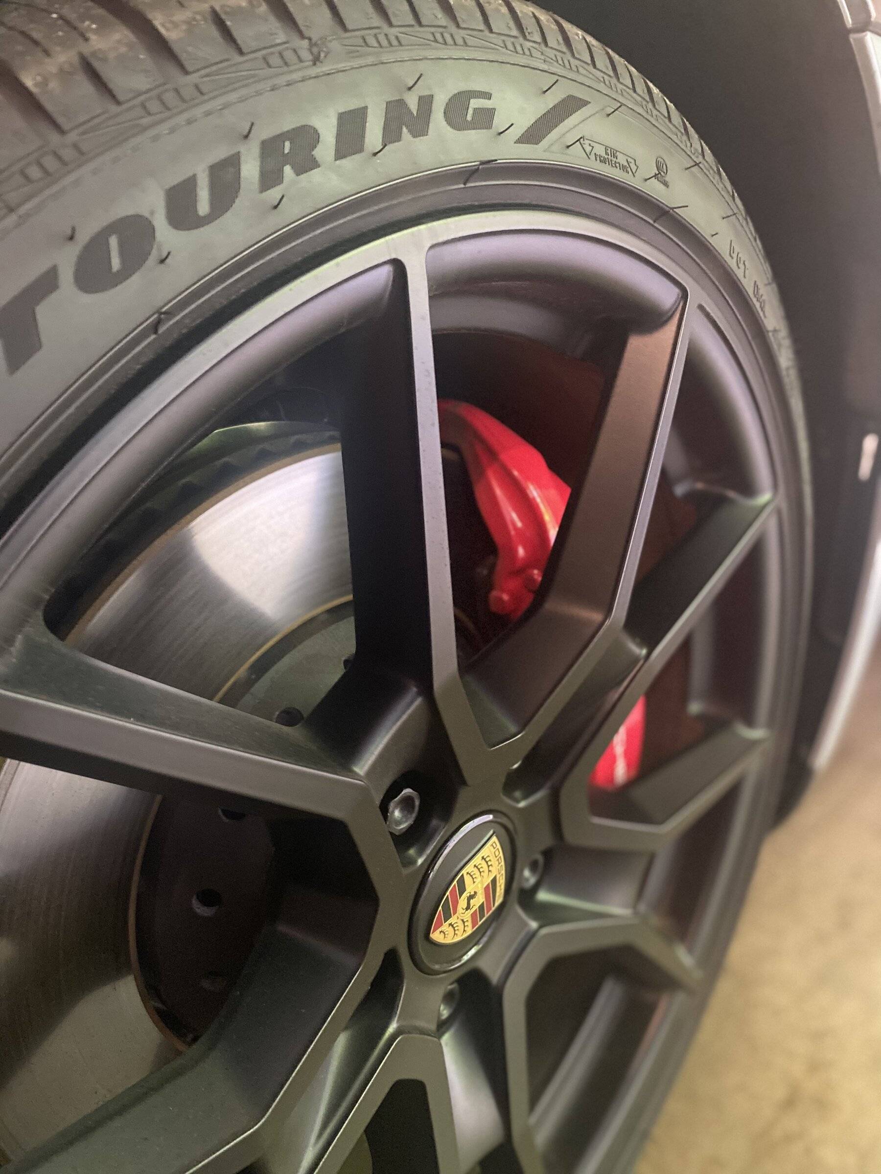 Porsche Taycan Which all season tires come on a GTS with 21” Spyder Wheels? 14460F22-1B7E-4802-B841-E33CC63418D1
