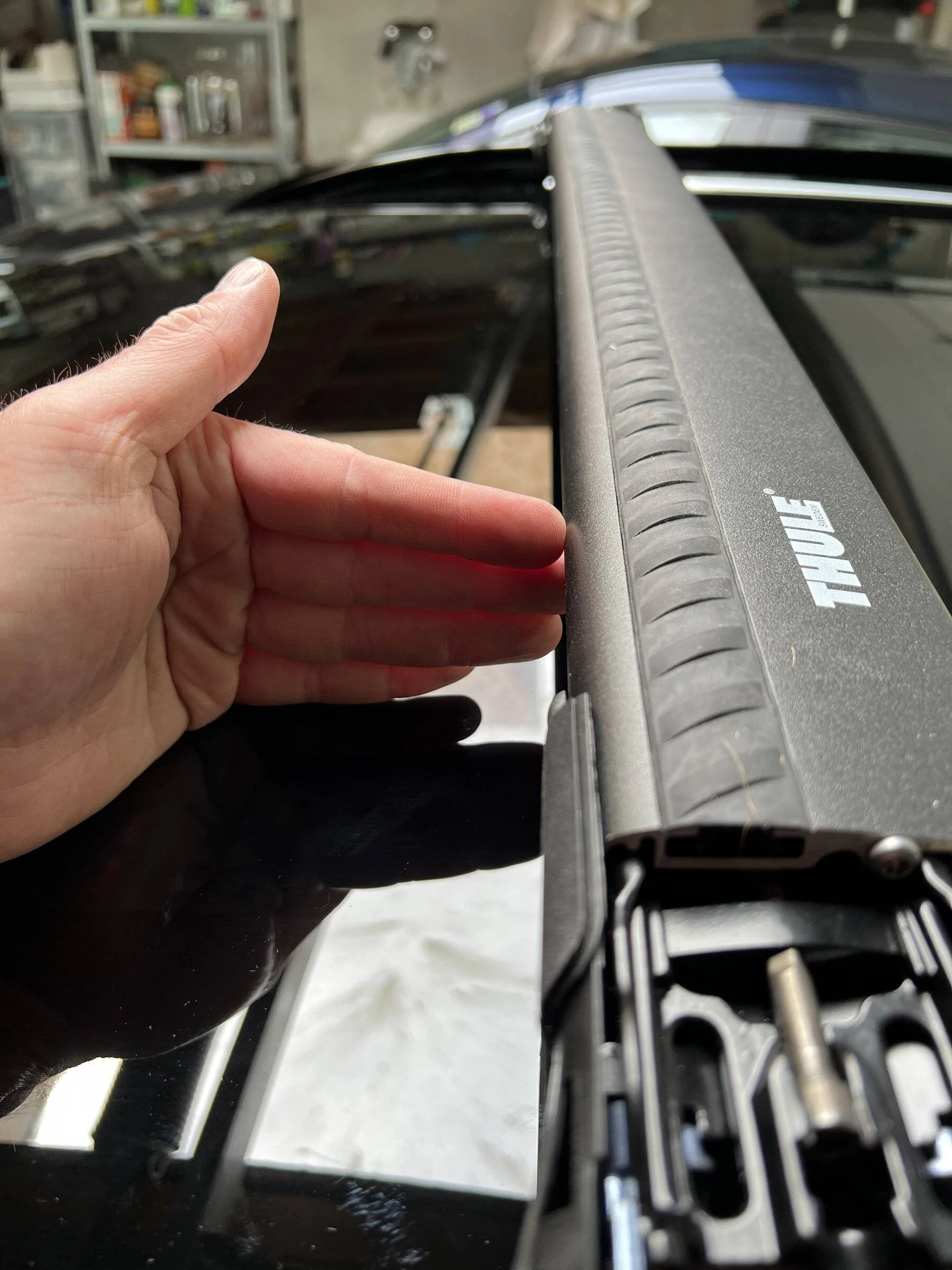 Porsche Taycan Anyone got the Porsche roof bars and box? 5584F09B-D66D-4F61-BB34-2415F2FCCD28