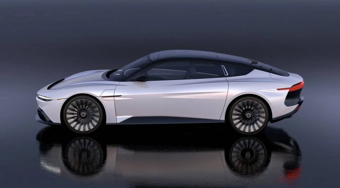 Porsche Taycan DeLorean Alpha5 electric car unveiled to rival Porsche Taycan 3D411CCD-9D15-422D-AA9A-949BC8CF4A95