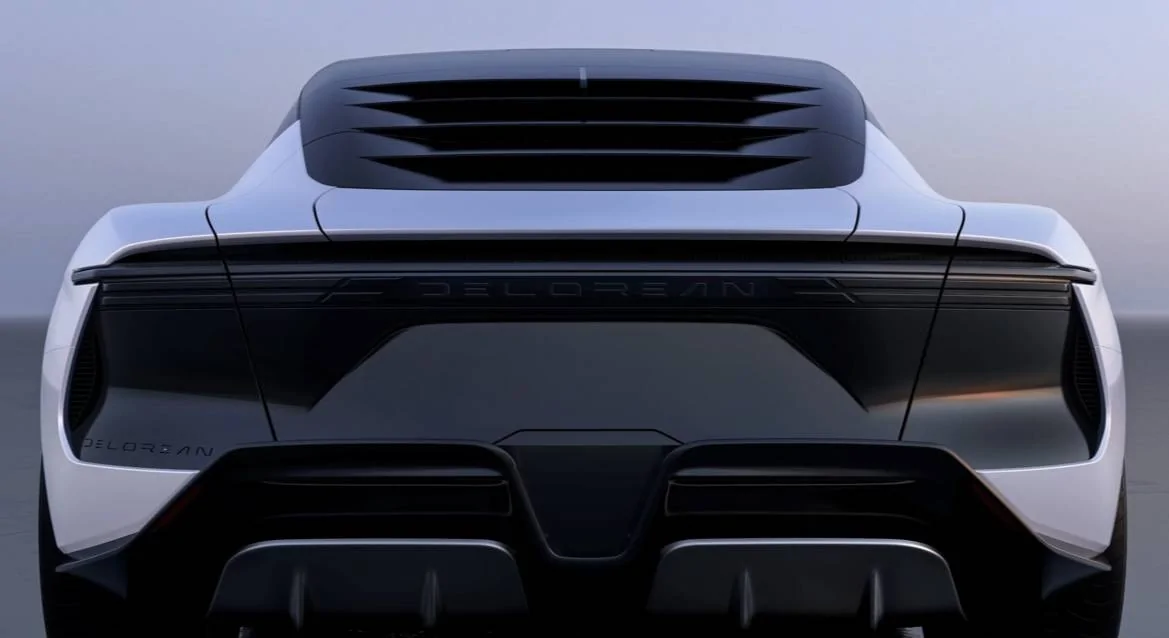 Porsche Taycan DeLorean Alpha5 electric car unveiled to rival Porsche Taycan CB7724AF-396F-4A6C-8362-BD46D455CD83