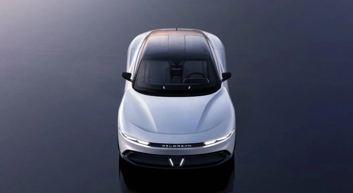 Porsche Taycan DeLorean Alpha5 electric car unveiled to rival Porsche Taycan 210E3371-058C-4AE0-86E0-B1F39517434B