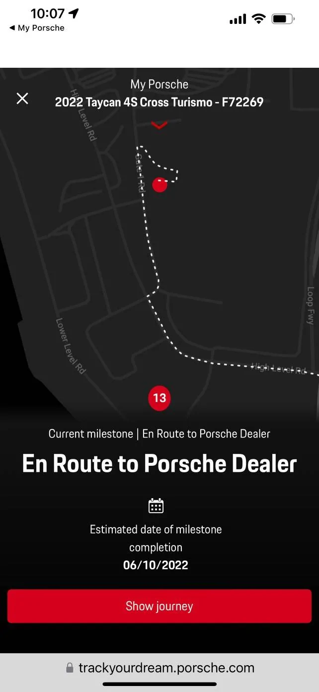 Porsche Taycan June 2022 Deliveries IMG_2221