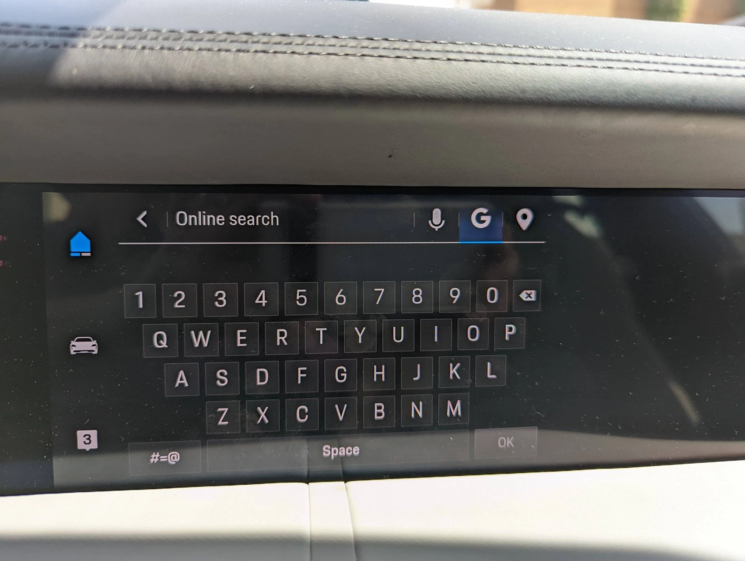 Porsche Taycan Missing the “G” icon in Nav Search PXL_20220601_202544593